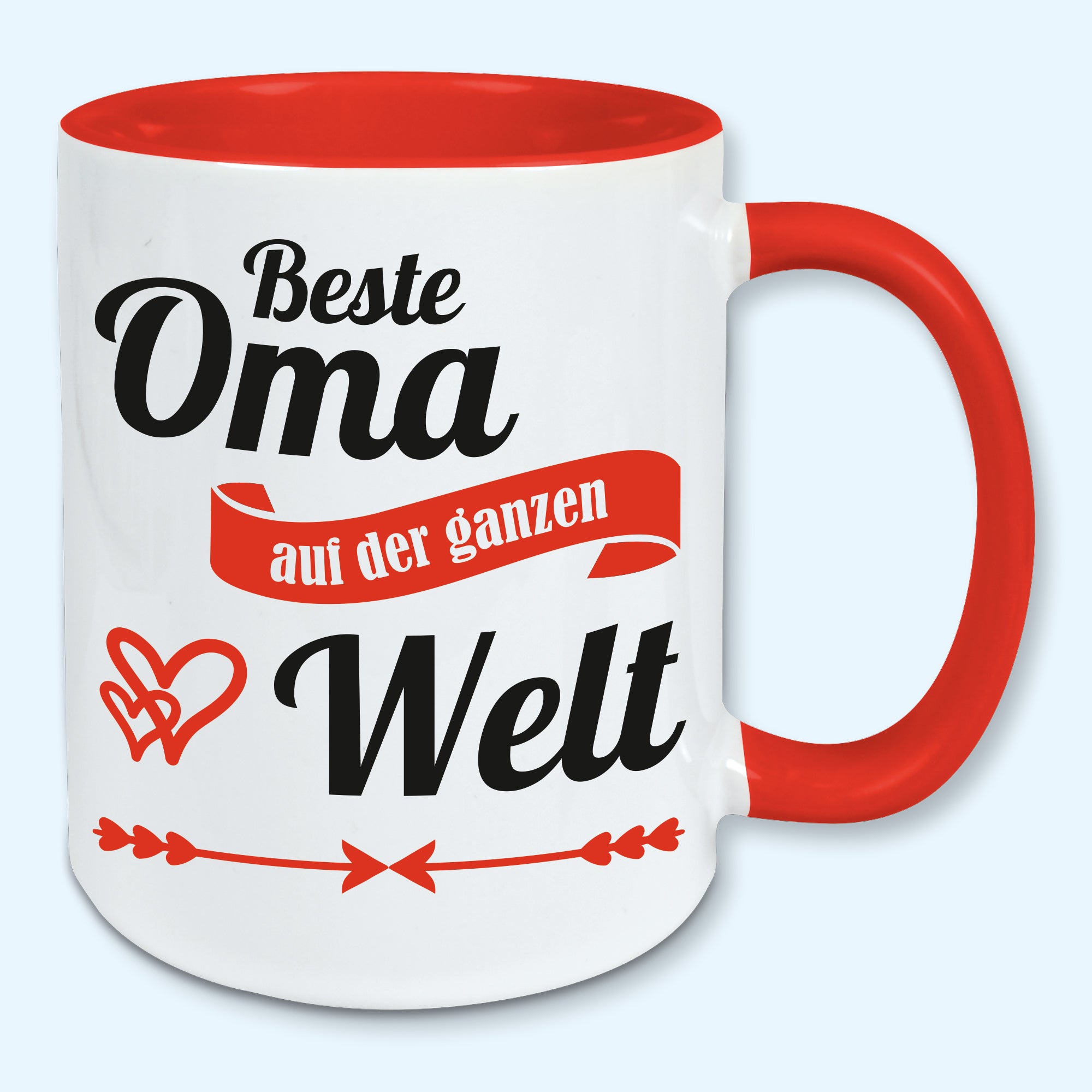 Tasse Mama Muttertag Kaffeebecher Beste Oma der Welt Geschenk