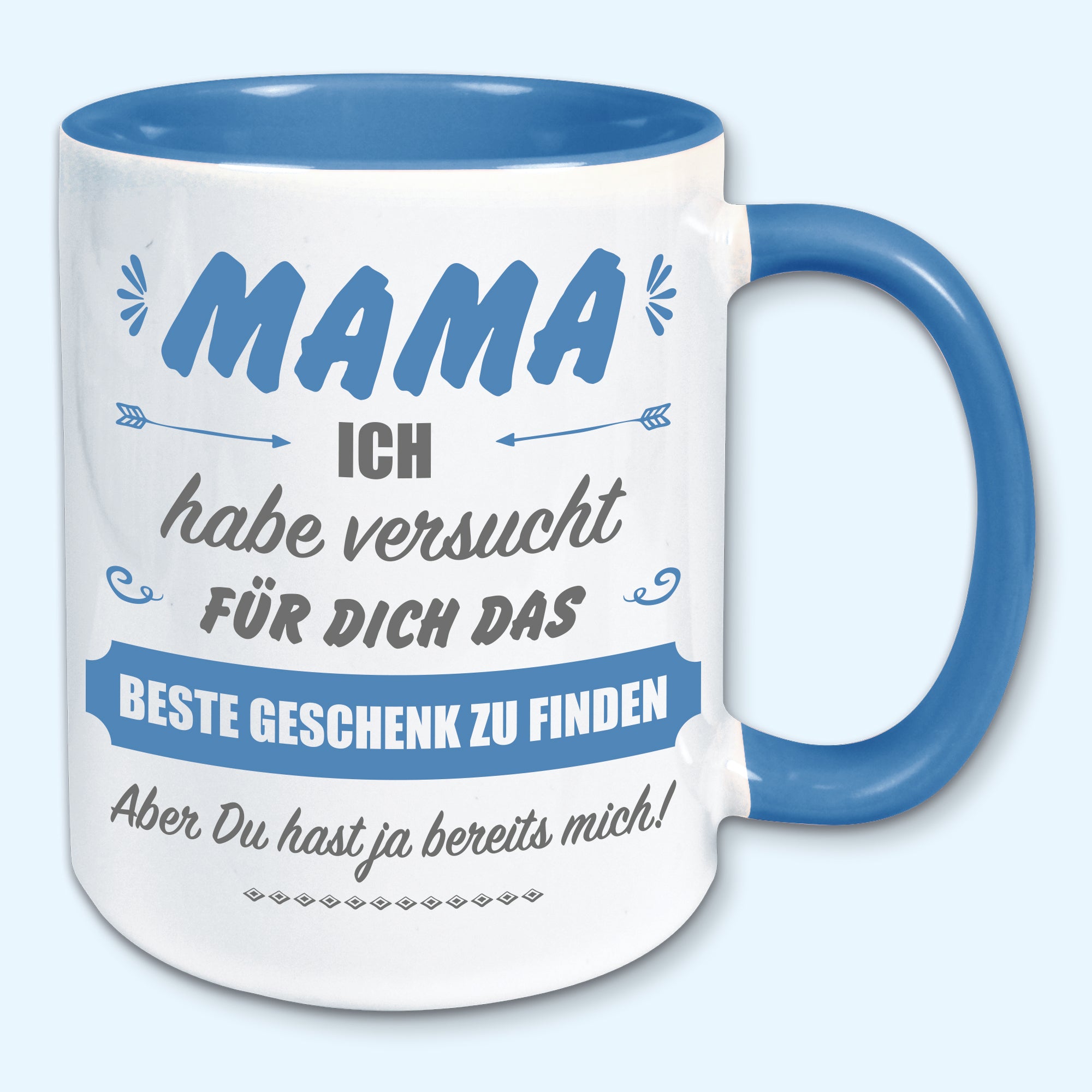 Tasse, Kaffeebecher, für Mama das beste Geschenk von mir