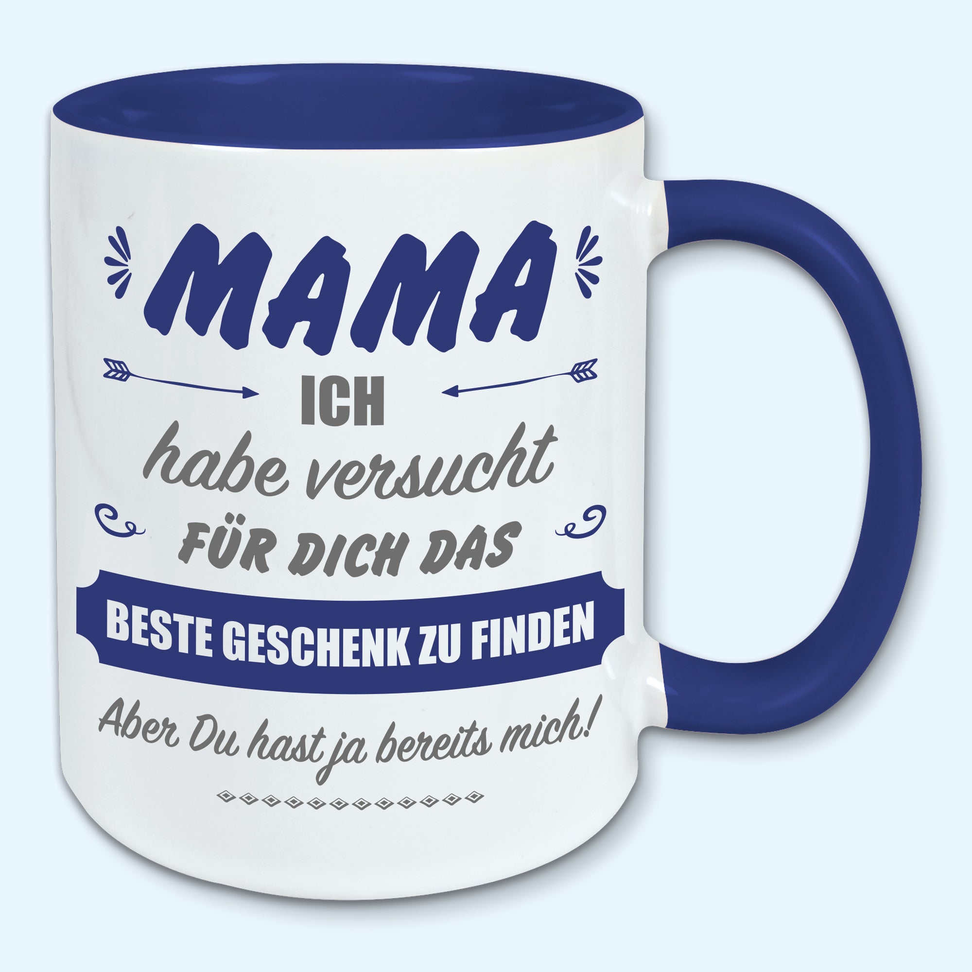 Tasse, Kaffeebecher, für Mama das beste Geschenk von mir