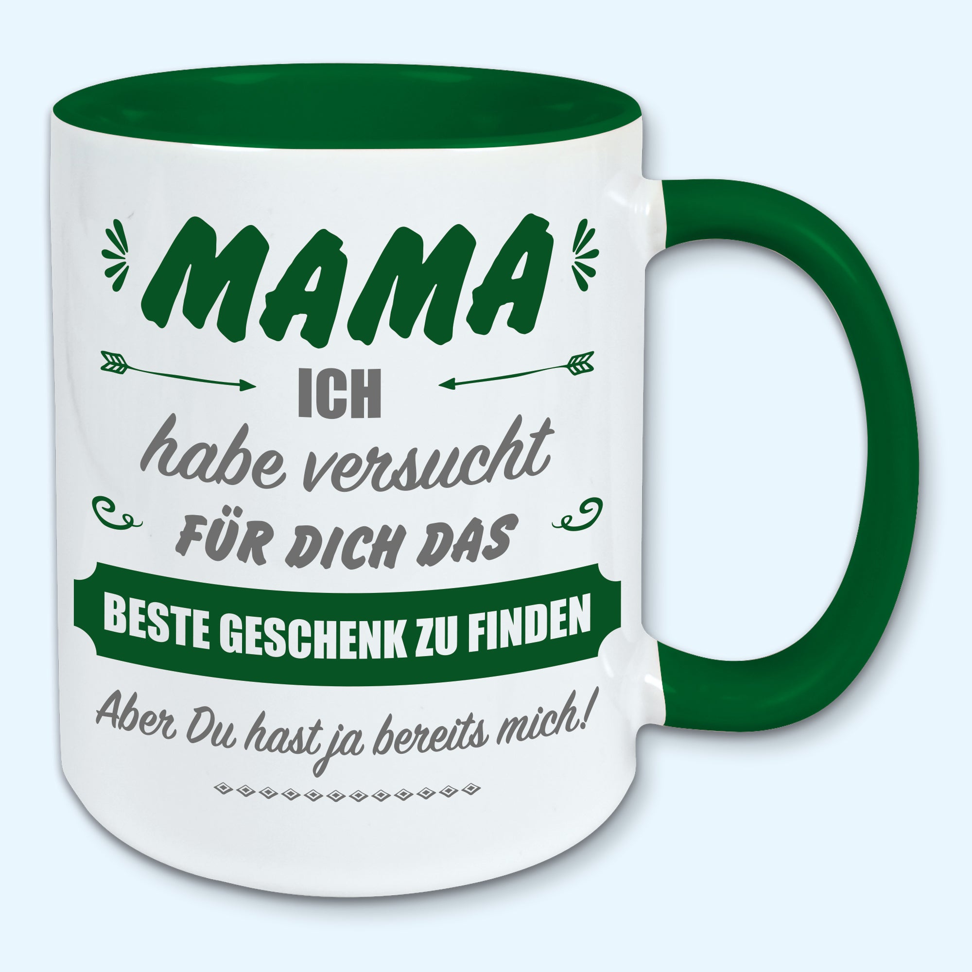 Tasse, Kaffeebecher, für Mama das beste Geschenk von mir