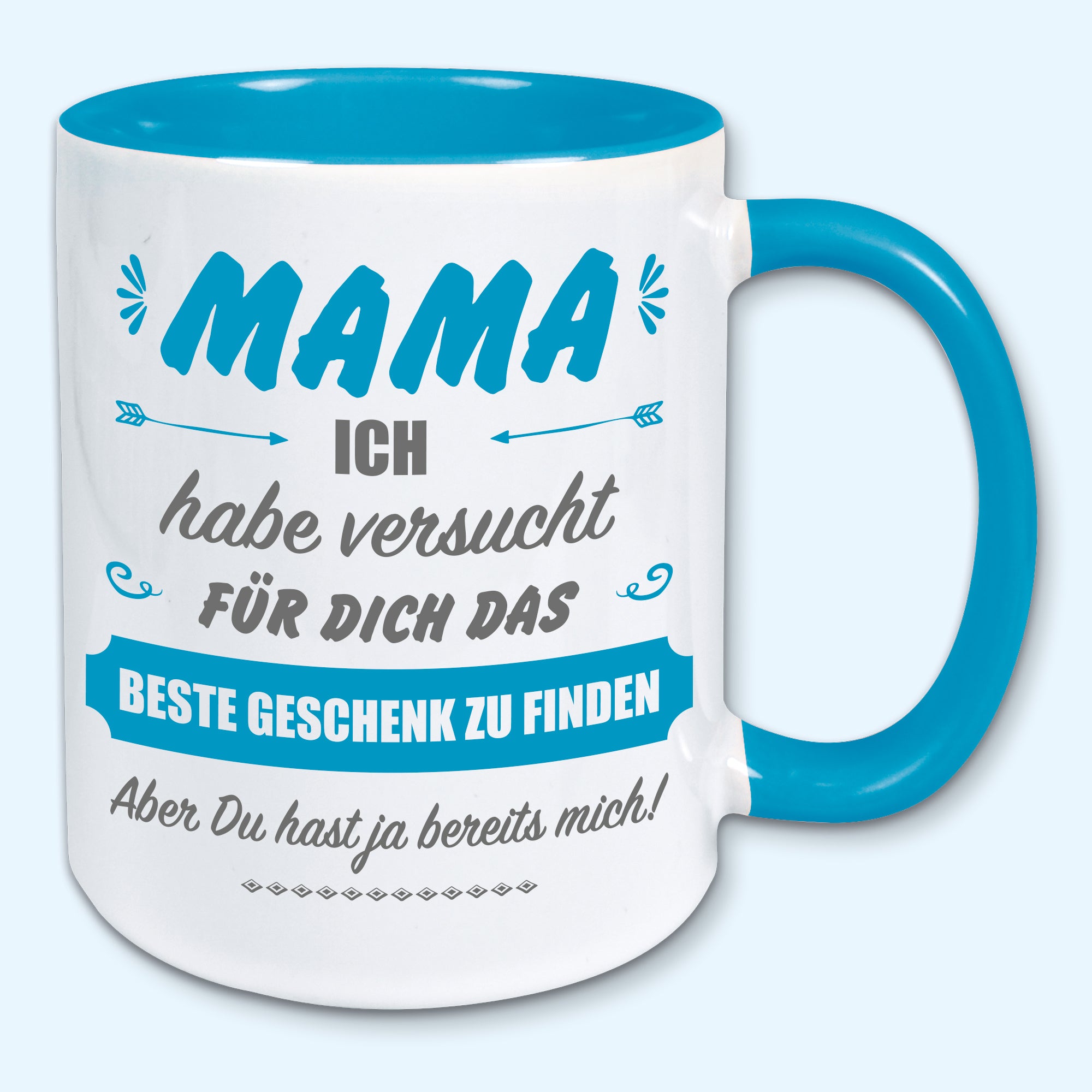 Tasse, Kaffeebecher, für Mama das beste Geschenk von mir