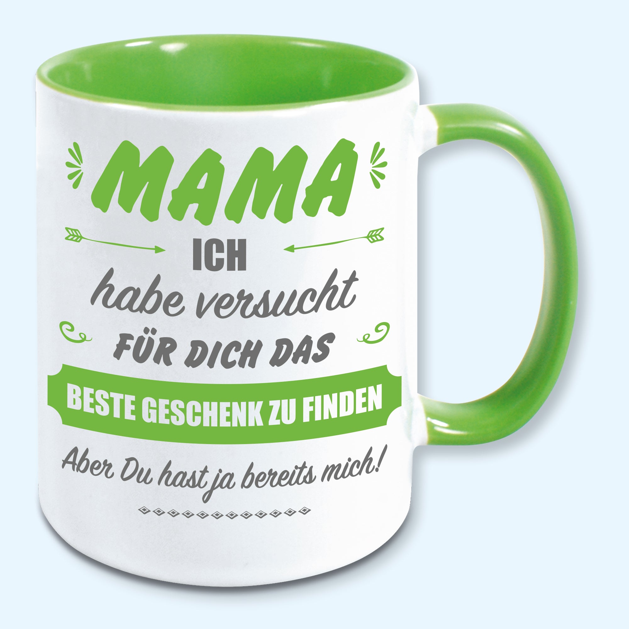 Tasse, Kaffeebecher, für Mama das beste Geschenk von mir