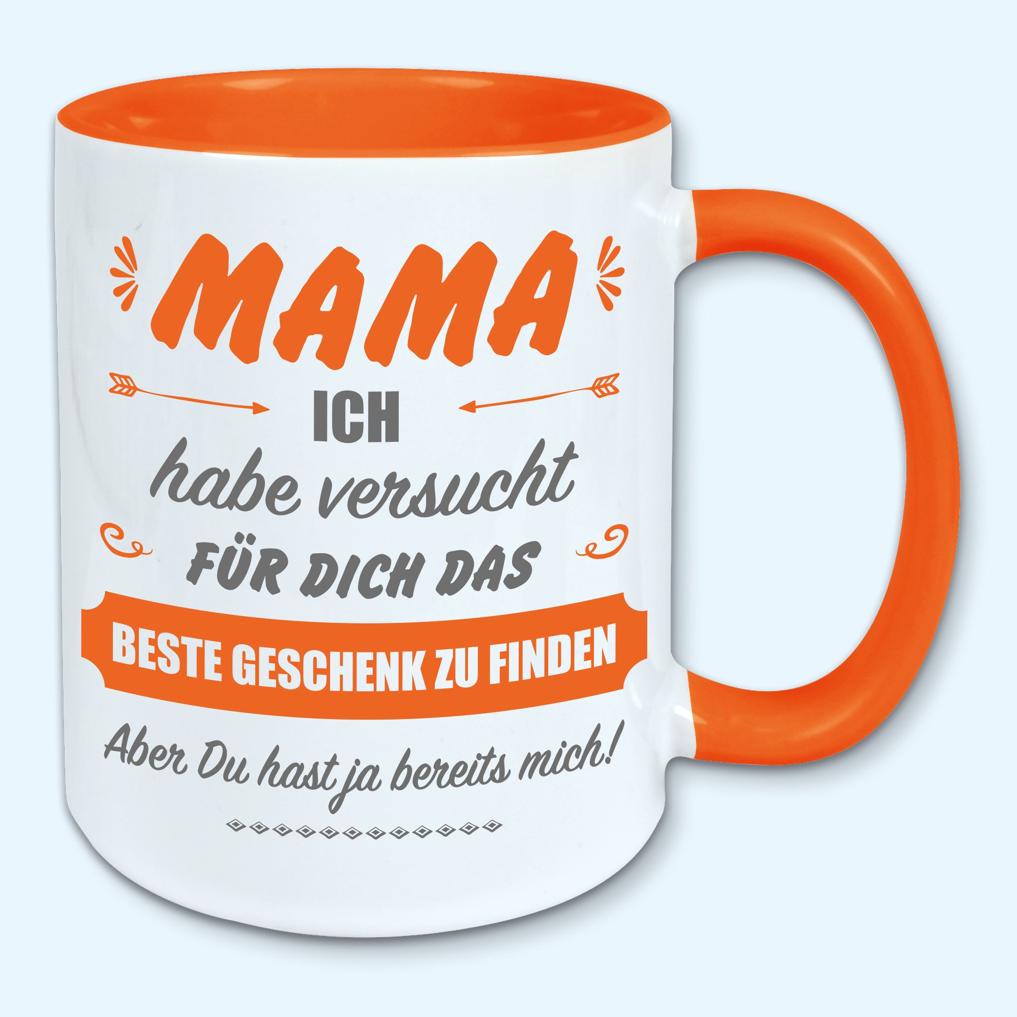 Tasse, Kaffeebecher, für Mama das beste Geschenk von mir