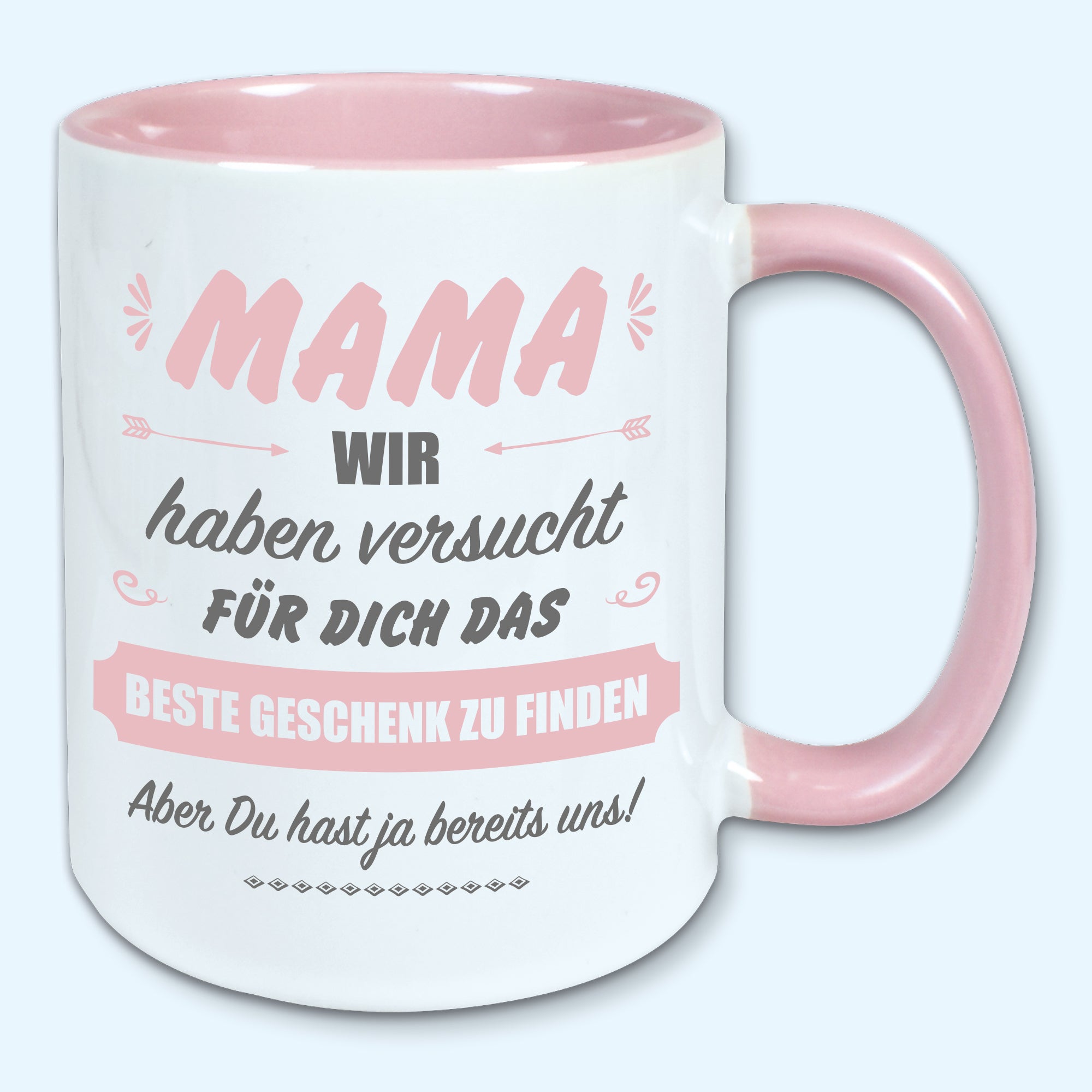 Tasse, Kaffeebecher, für Mama das beste Geschenk von uns
