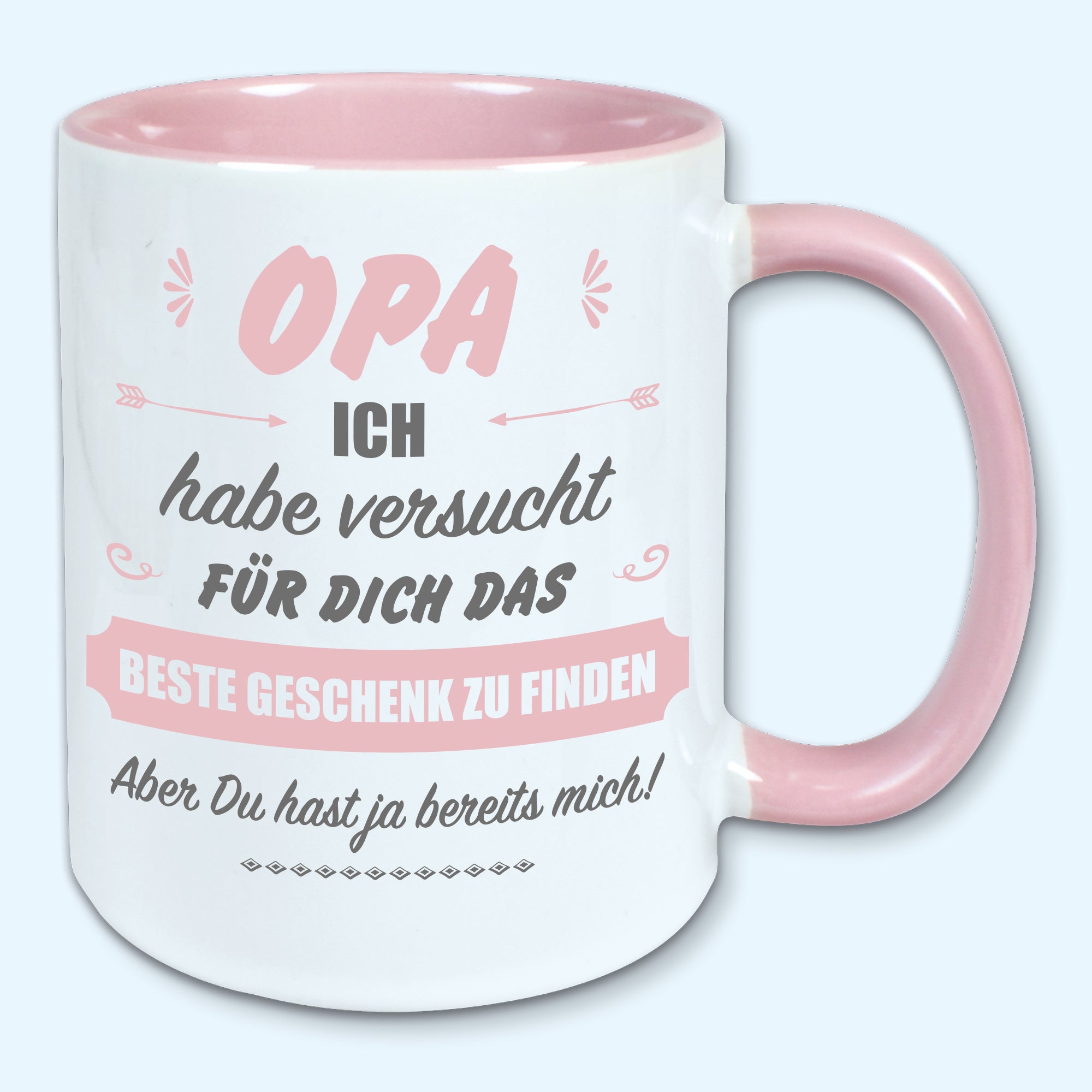Tasse, Kaffeebecher, für Opa das beste Geschenk von mir