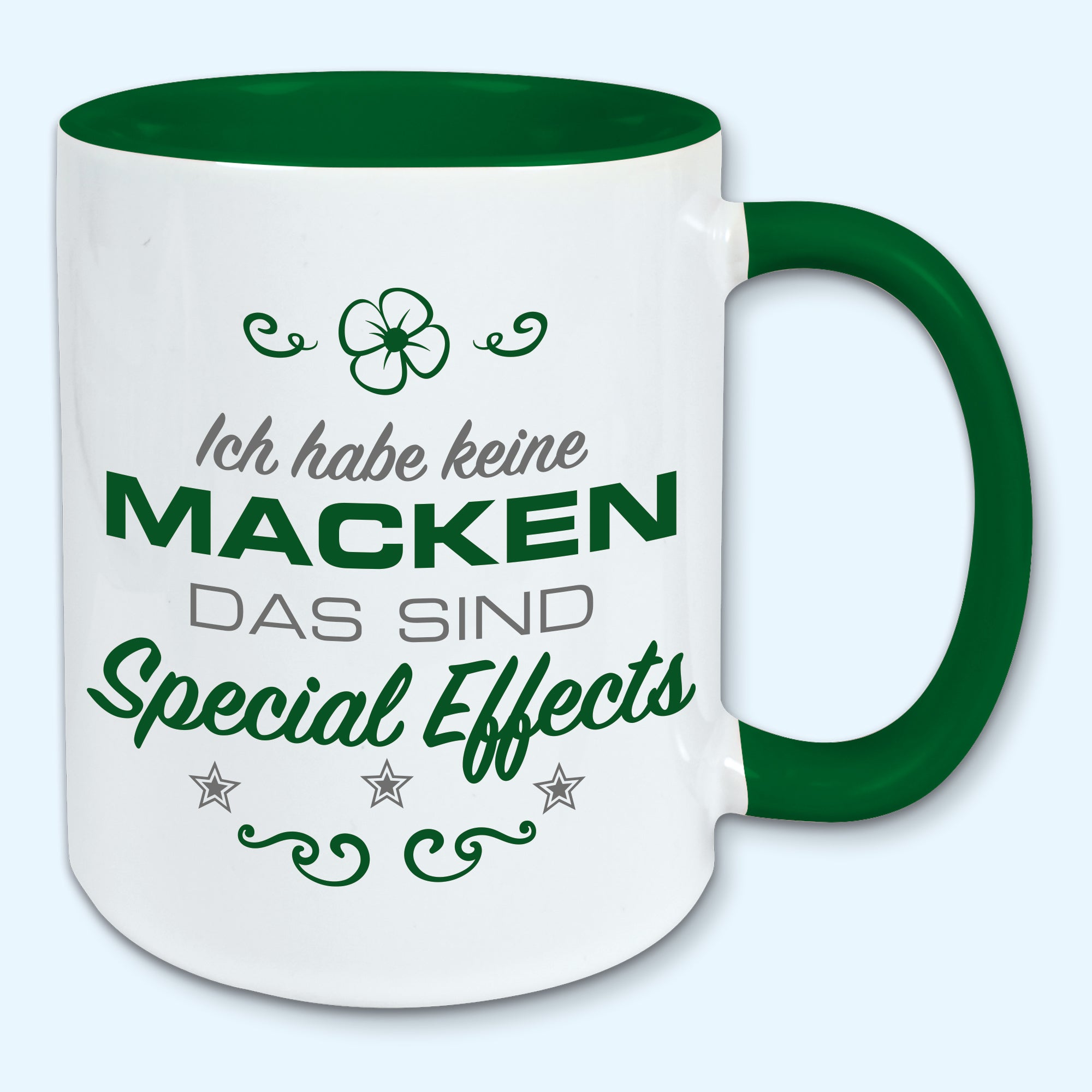 Tasse, Kaffeebecher, ich habe keine Macke