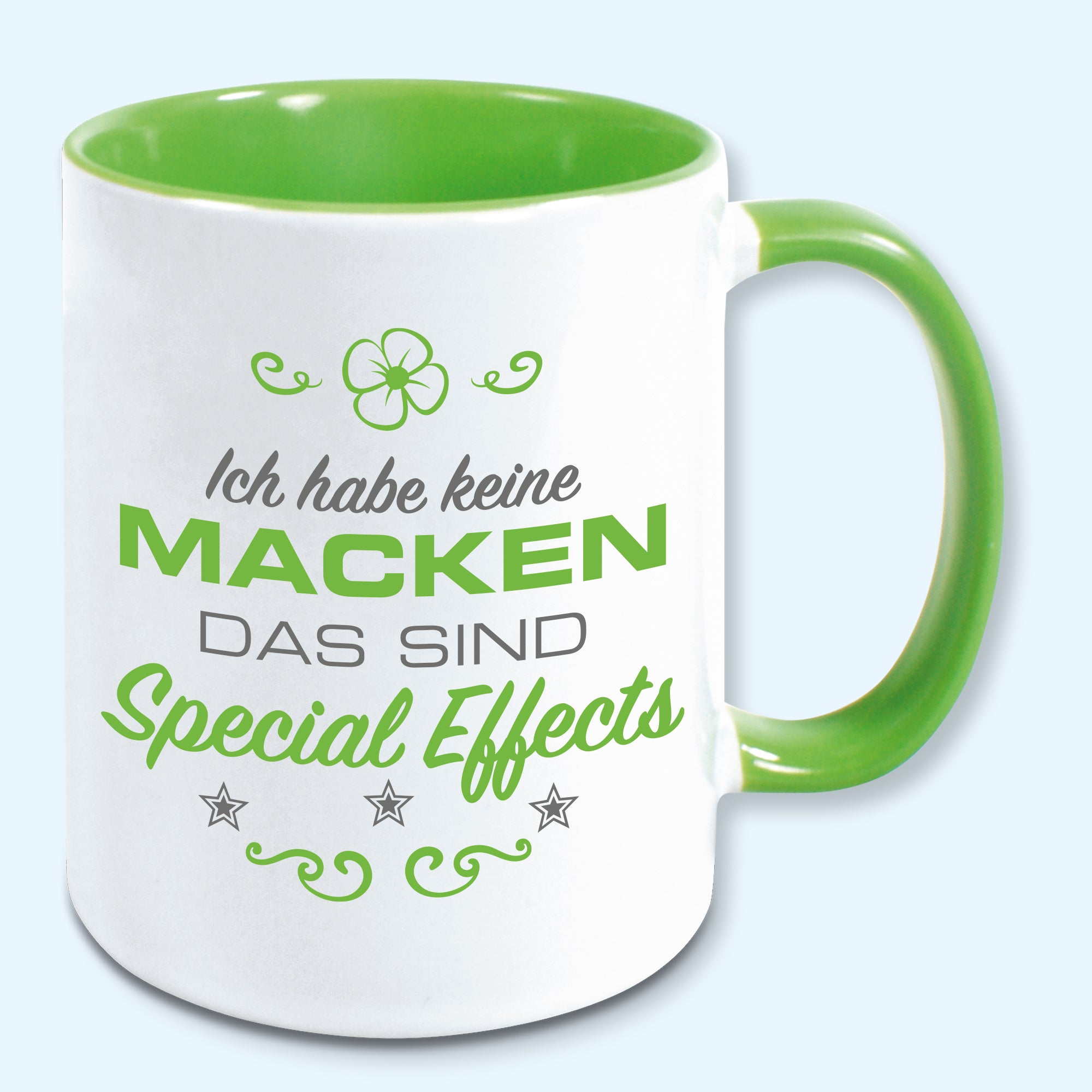 Tasse, Kaffeebecher, ich habe keine Macke