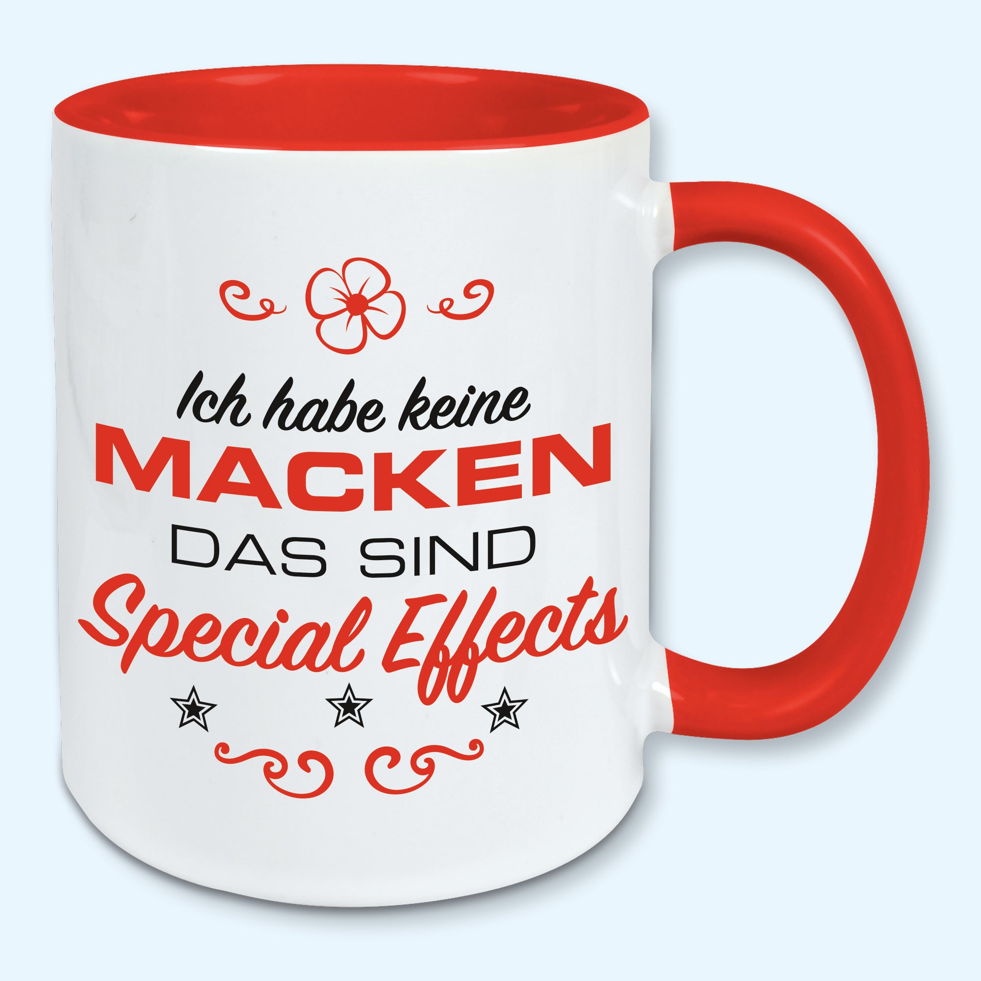 Tasse, Kaffeebecher, ich habe keine Macke