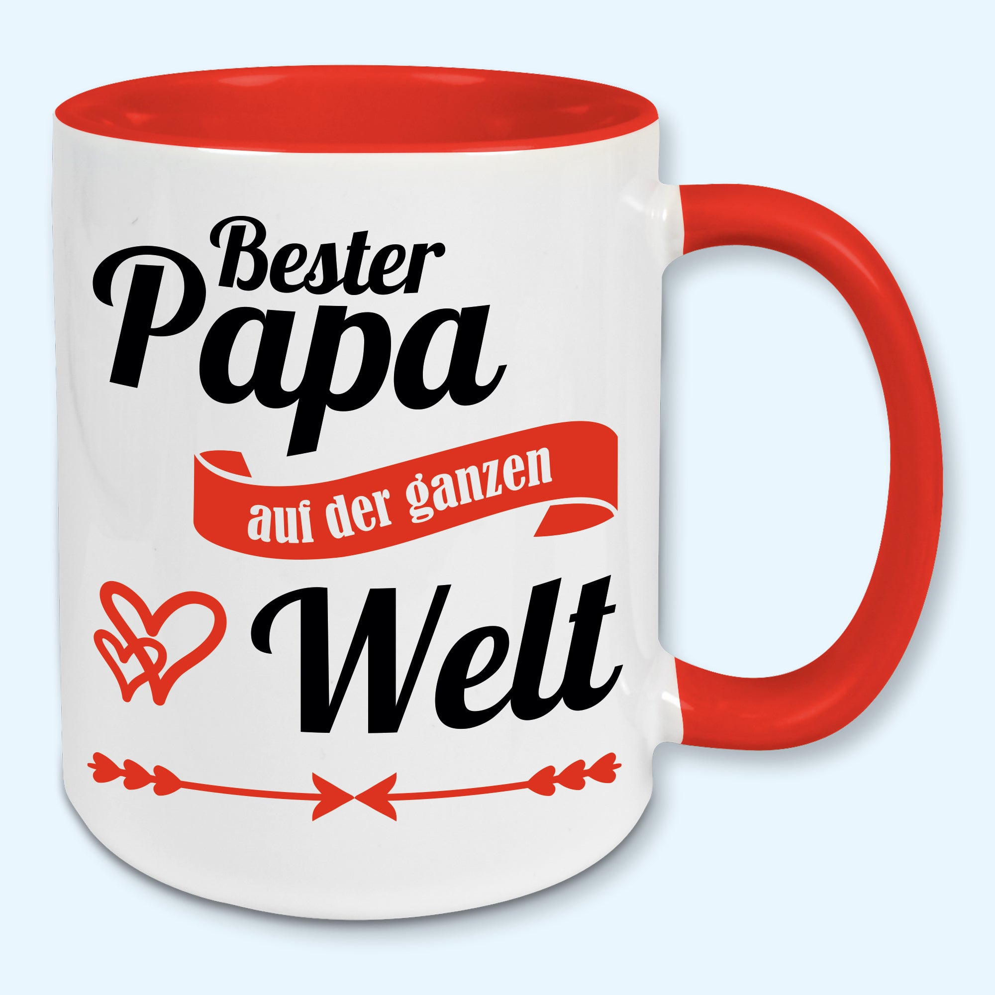 Tasse, Kaffeebecher, Bester Papa der Welt, Vatertag