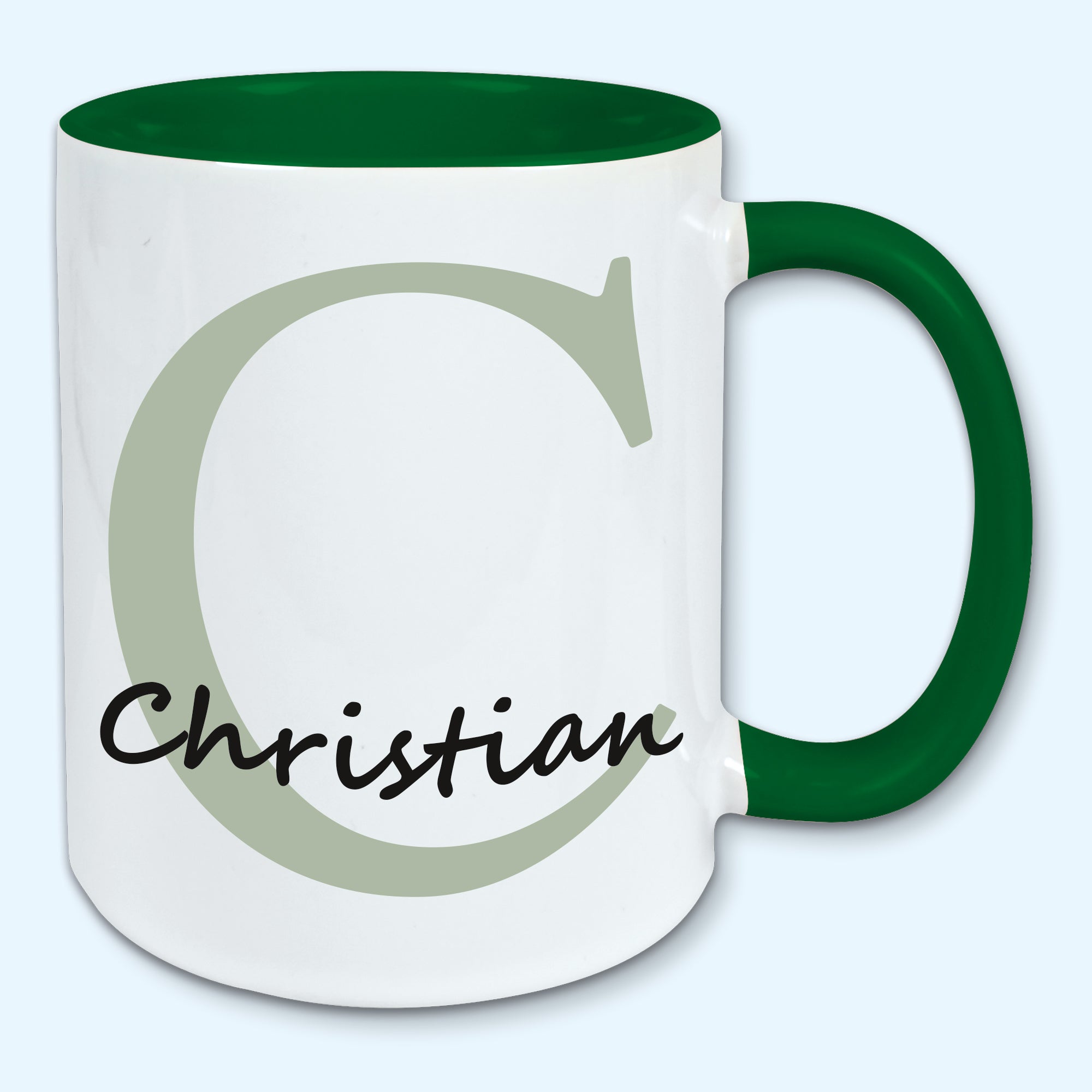 Tasse, Kaffeebecher, Name, Wunschname, Initial, Vatertag, Muttertag, Ostern