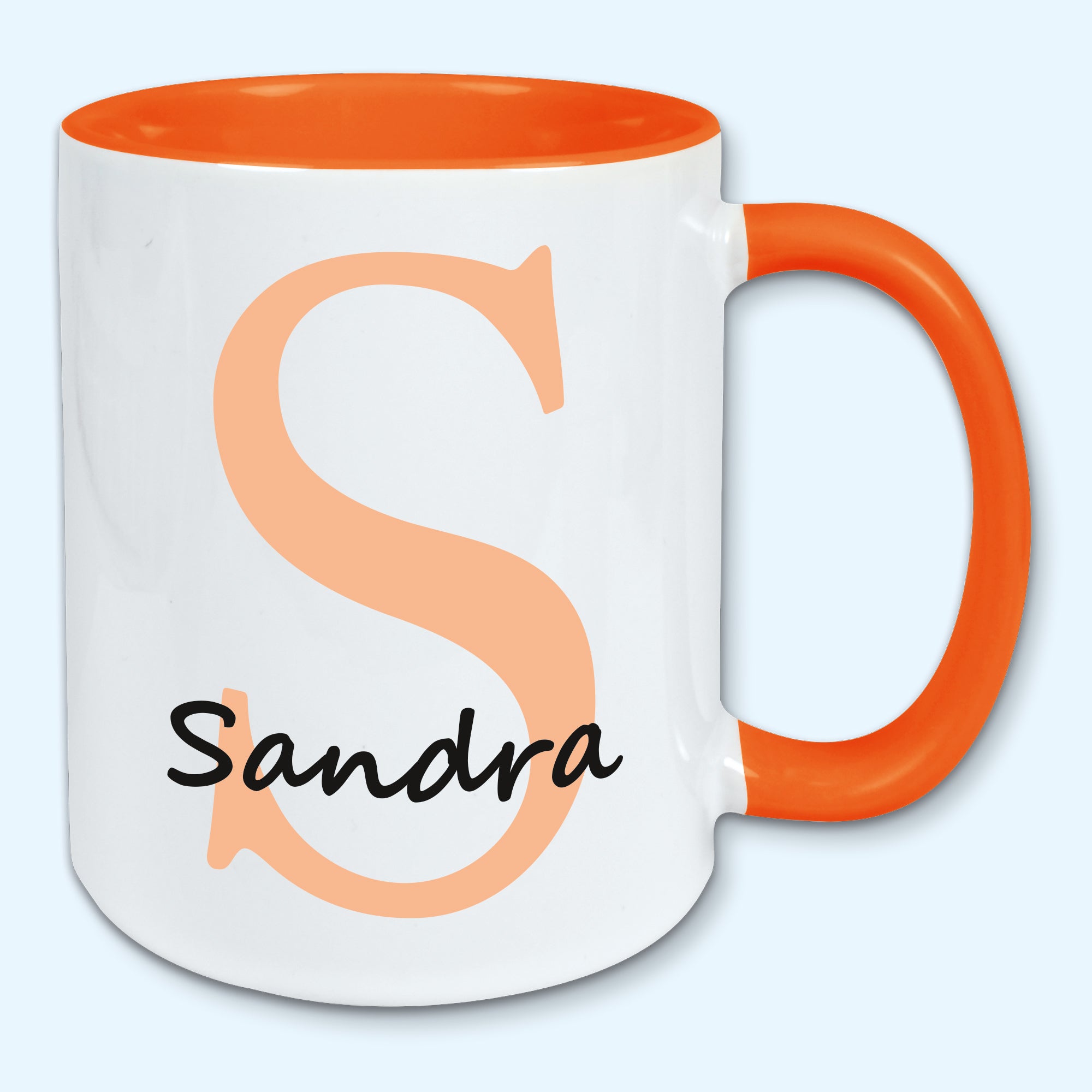 Tasse, Kaffeebecher, Name, Wunschname, Initial, Vatertag, Muttertag, Ostern