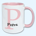 Tasse, Kaffeebecher, Name, Wunschname, Initial, Vatertag, Muttertag, Ostern