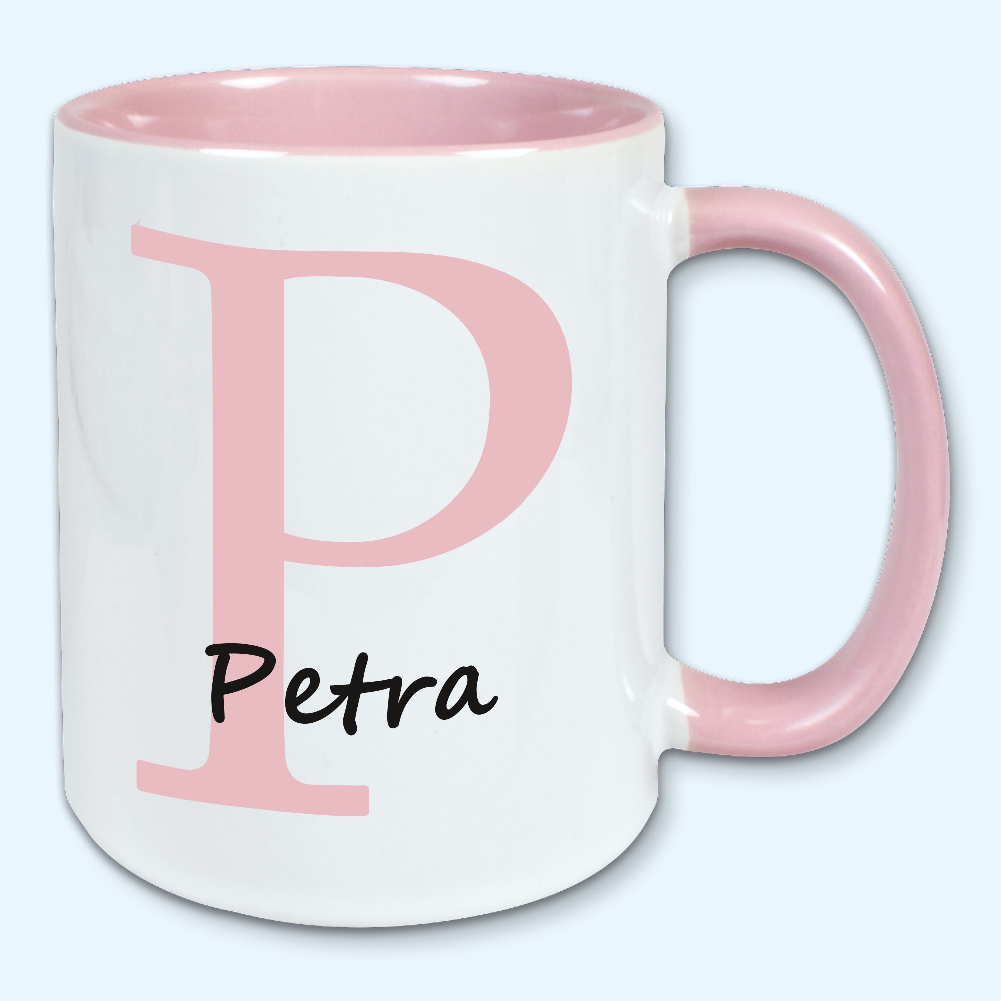 Tasse, Kaffeebecher, Name, Wunschname, Initial, Vatertag, Muttertag, Ostern