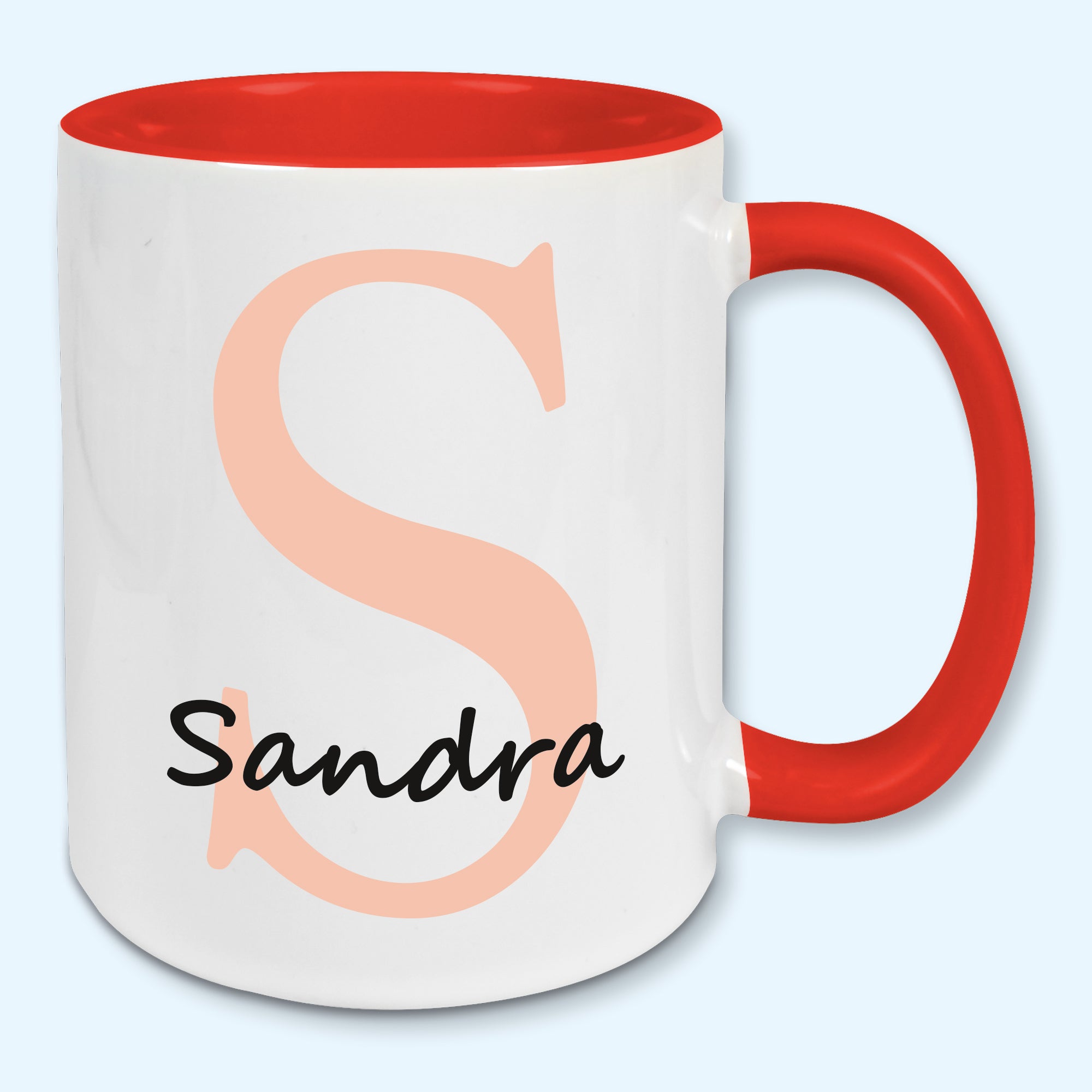 Tasse, Kaffeebecher, Name, Wunschname, Initial, Vatertag, Muttertag, Ostern