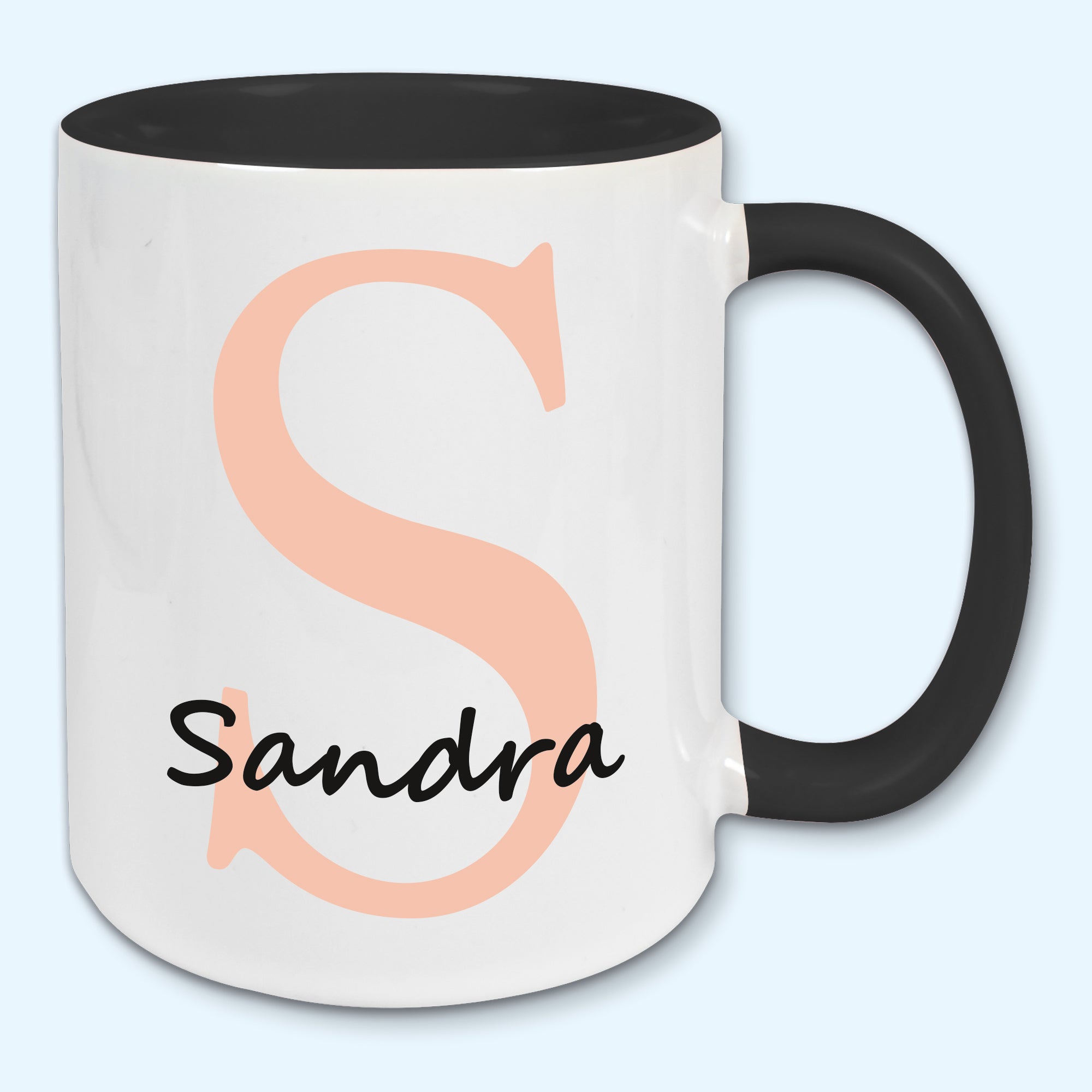 Tasse, Kaffeebecher, Name, Wunschname, Initial, Vatertag, Muttertag, Ostern