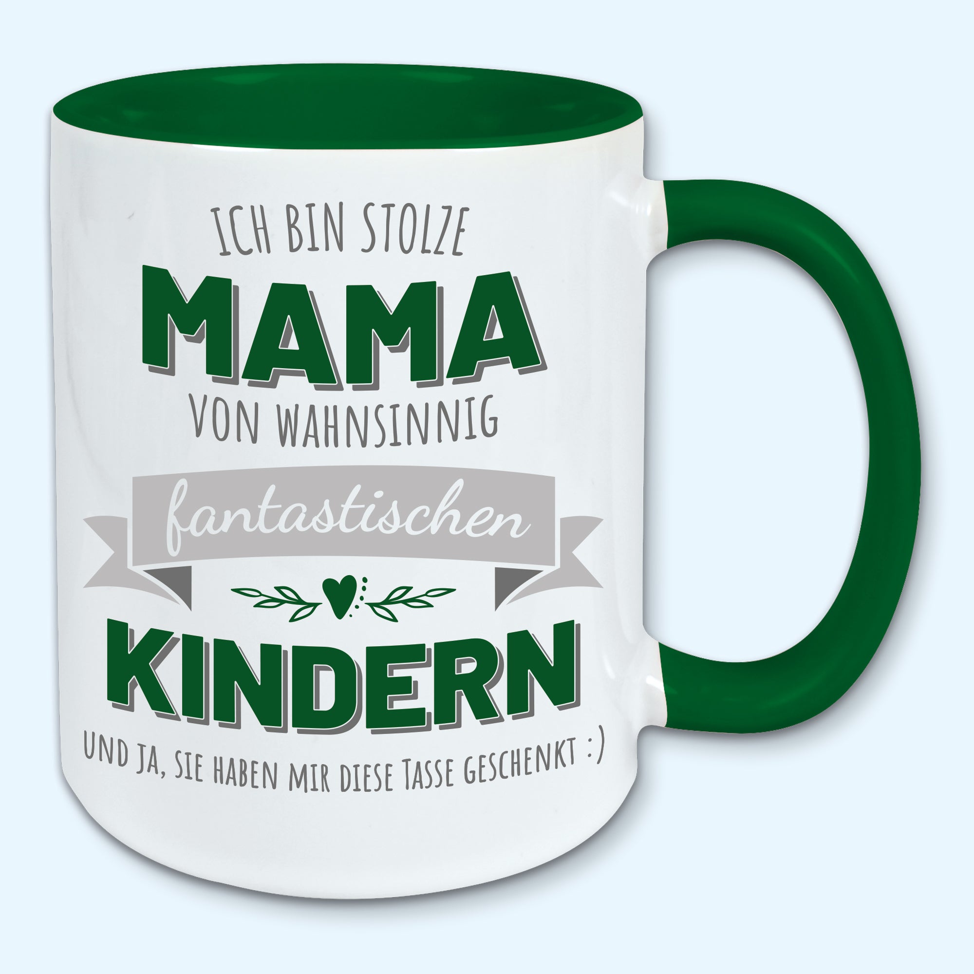 Tasse, Kaffeebecher, stolze Mama von fantastischen Kindern