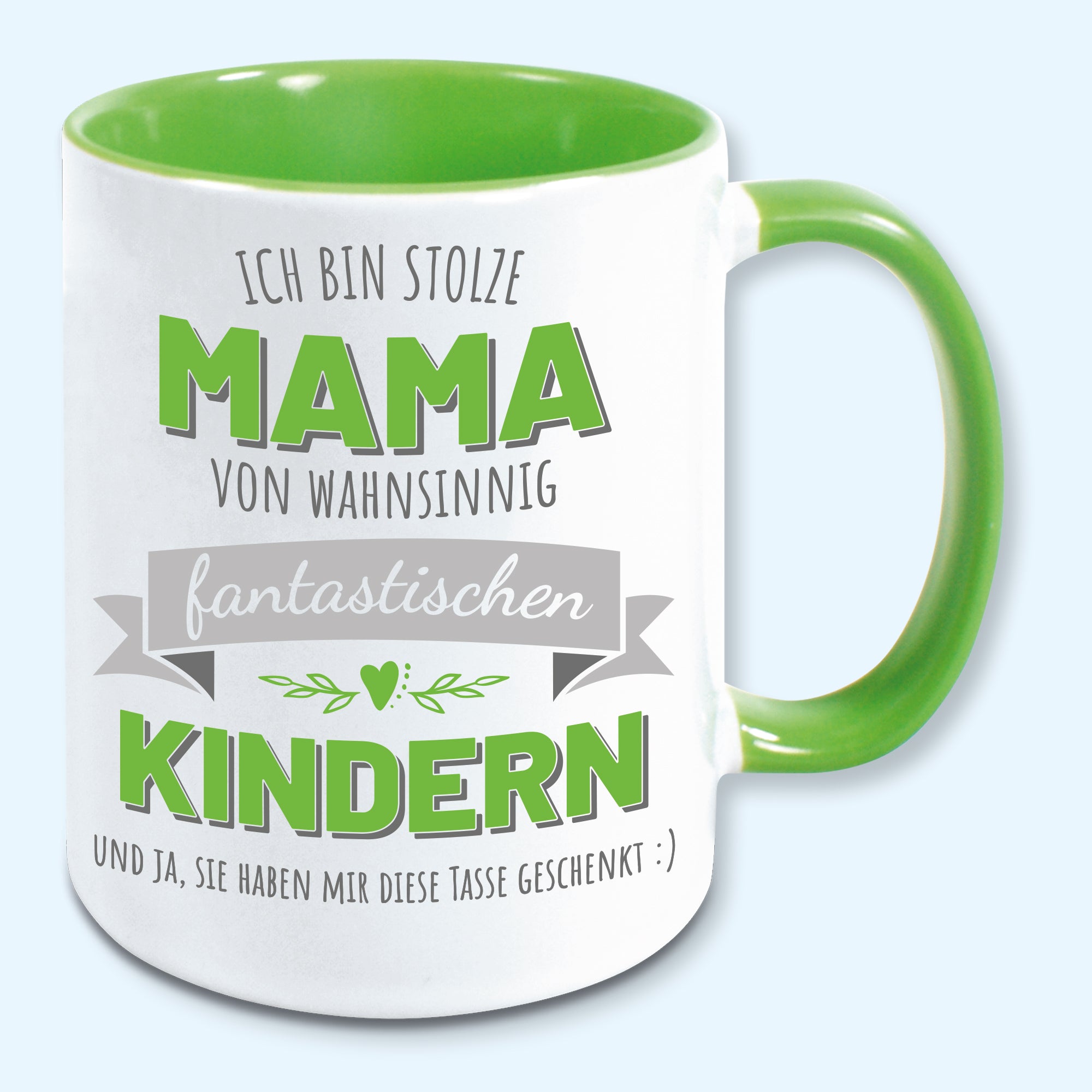 Tasse, Kaffeebecher, stolze Mama von fantastischen Kindern