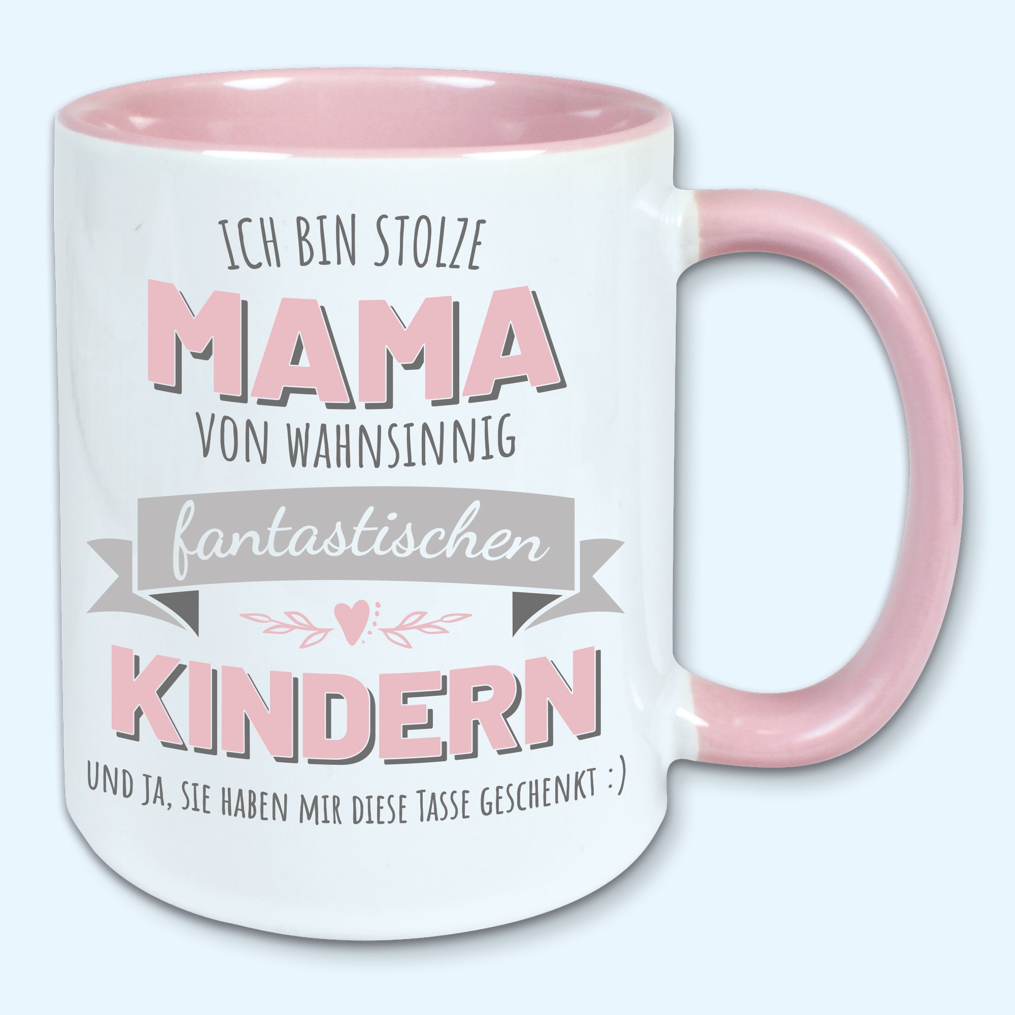 Tasse, Kaffeebecher, stolze Mama von fantastischen Kindern