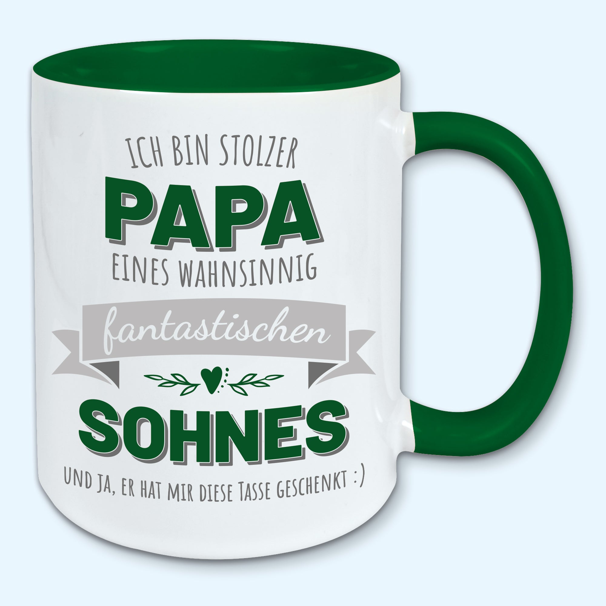 Tasse, Kaffeebecher, stolzer Papa eines fantastischen Sohnes