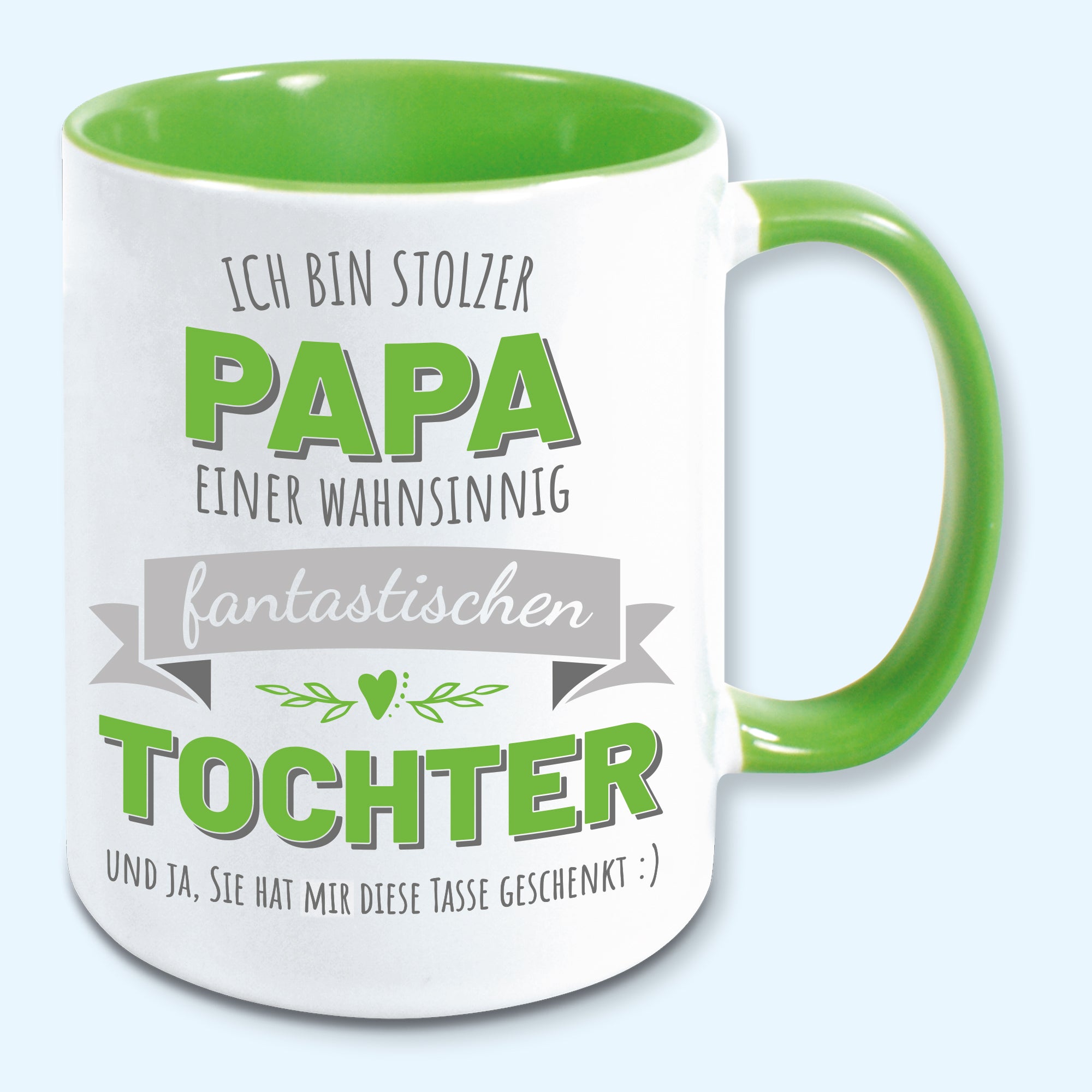 Tasse, Kaffeebecher, stolzer Papa einer fantastischen Tochter