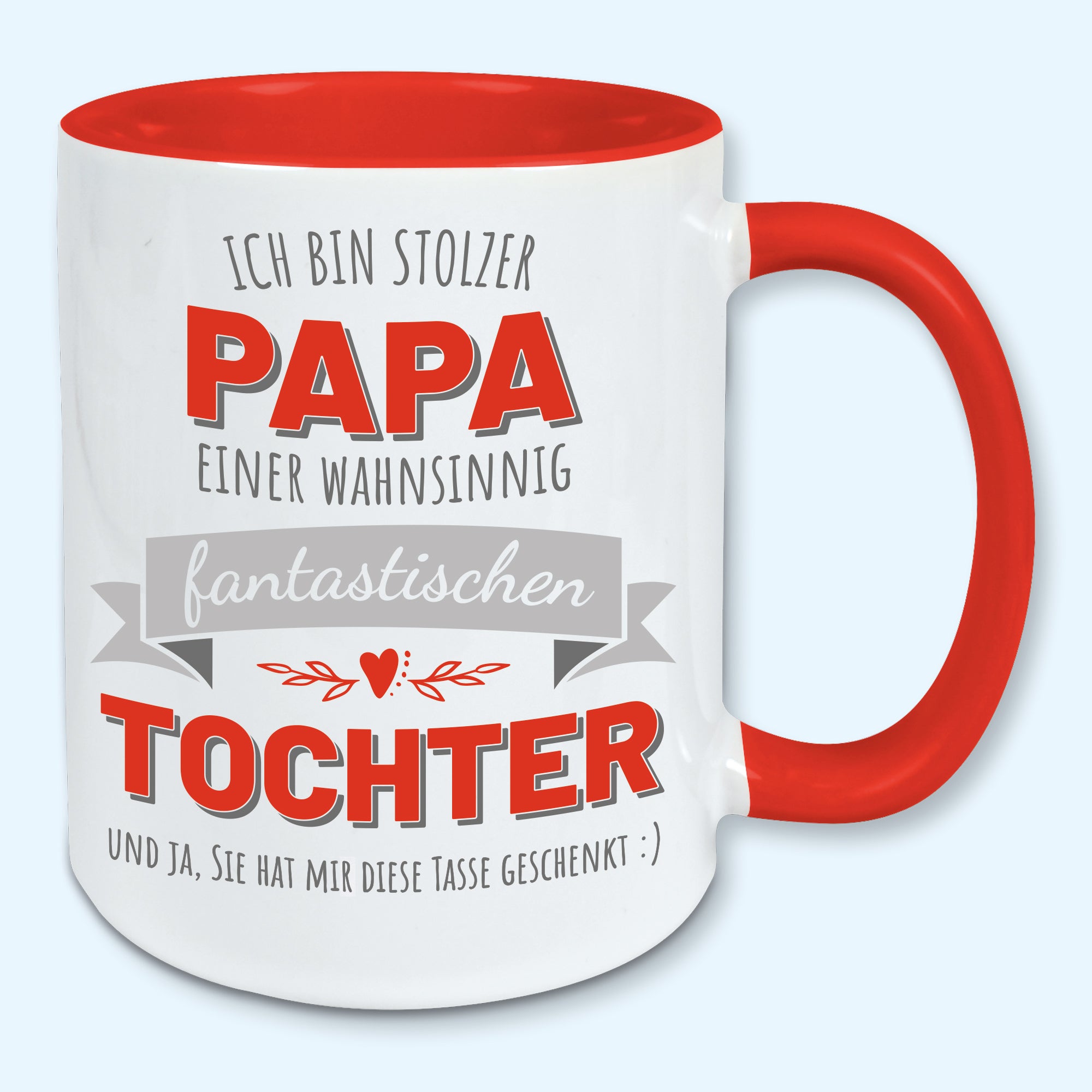 Tasse, Kaffeebecher, stolzer Papa einer fantastischen Tochter