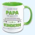 Tasse, Kaffeebecher, stolzer Papa von fantastischen Kindern