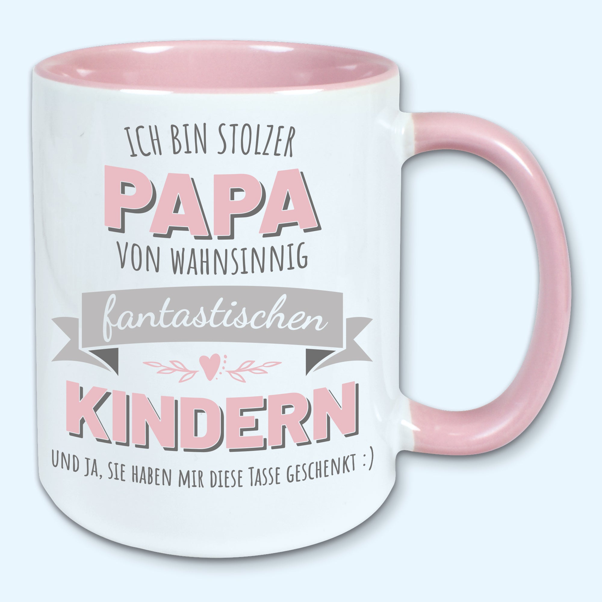 Tasse, Kaffeebecher, stolzer Papa von fantastischen Kindern