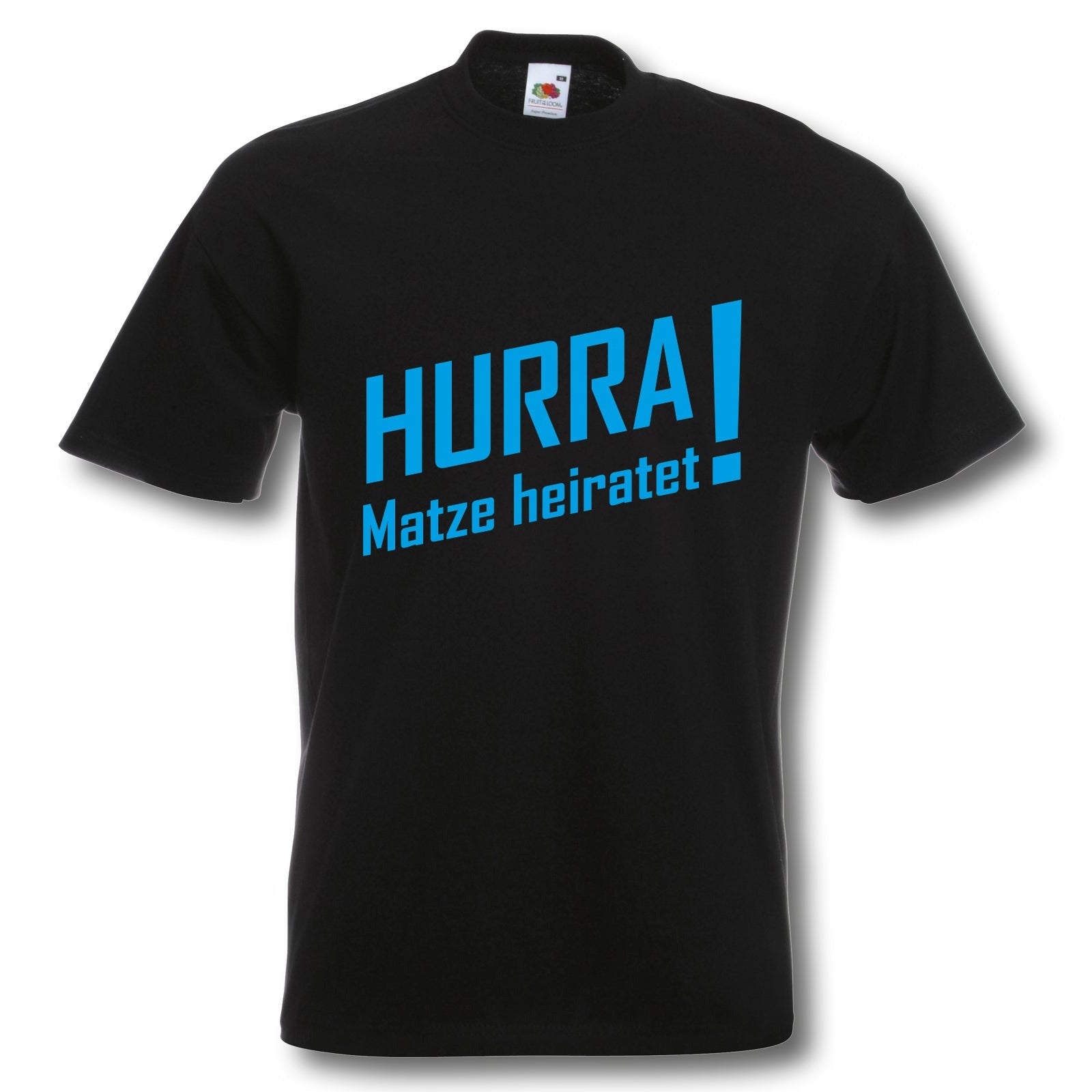 T-Shirt, JGA Hurra ... heiratet, Junggesellinnenabschied, Wunschname