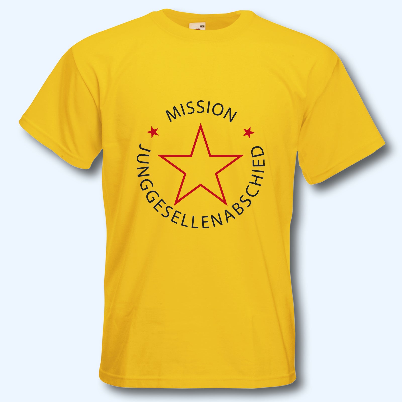 T-Shirt, JGA Mission Junggesellenabschied