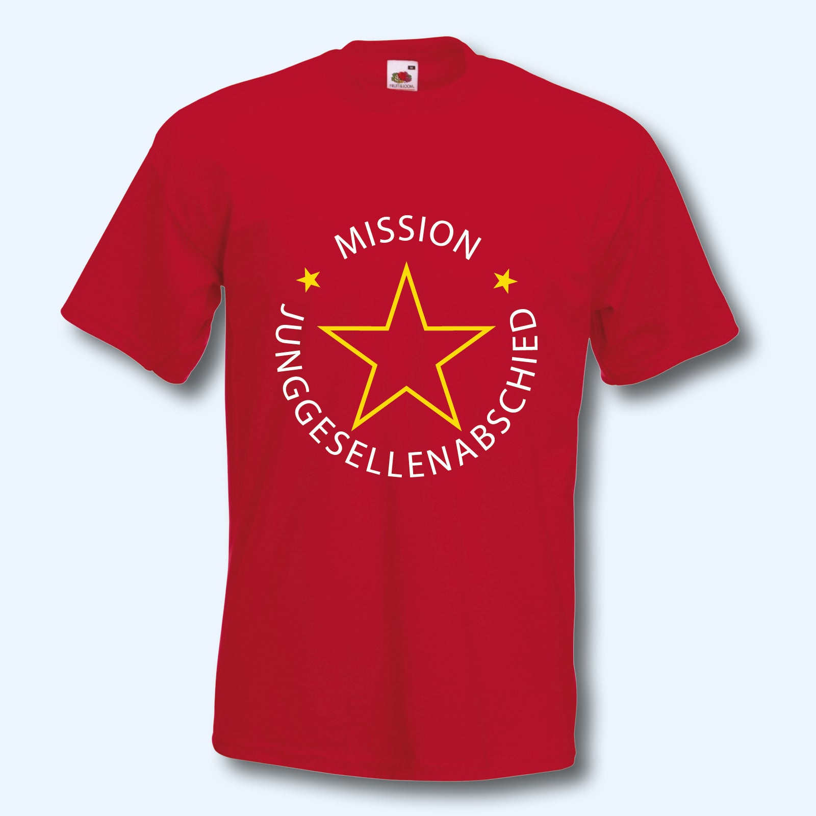 T-Shirt, JGA Mission Junggesellenabschied