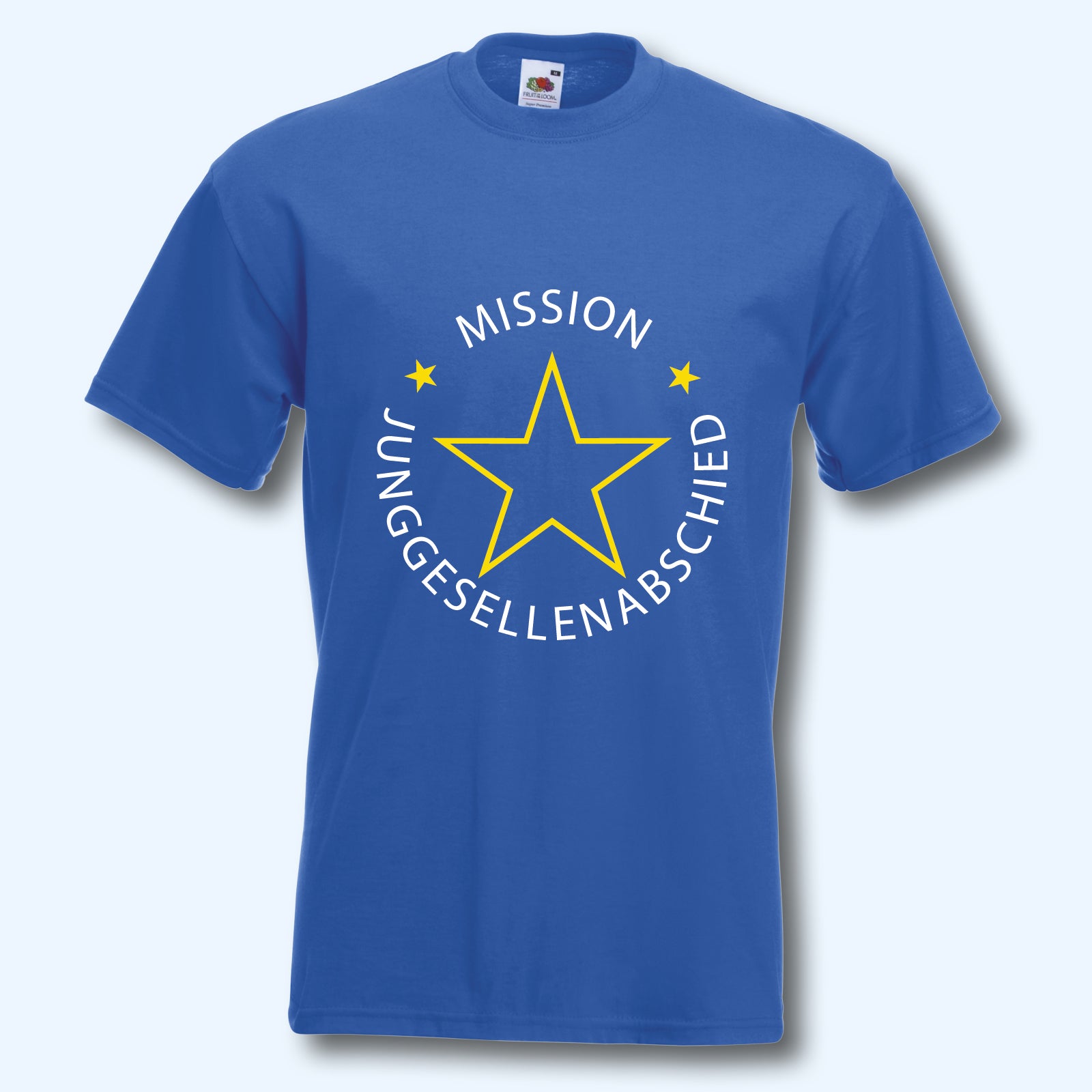 T-Shirt, JGA Mission Junggesellenabschied