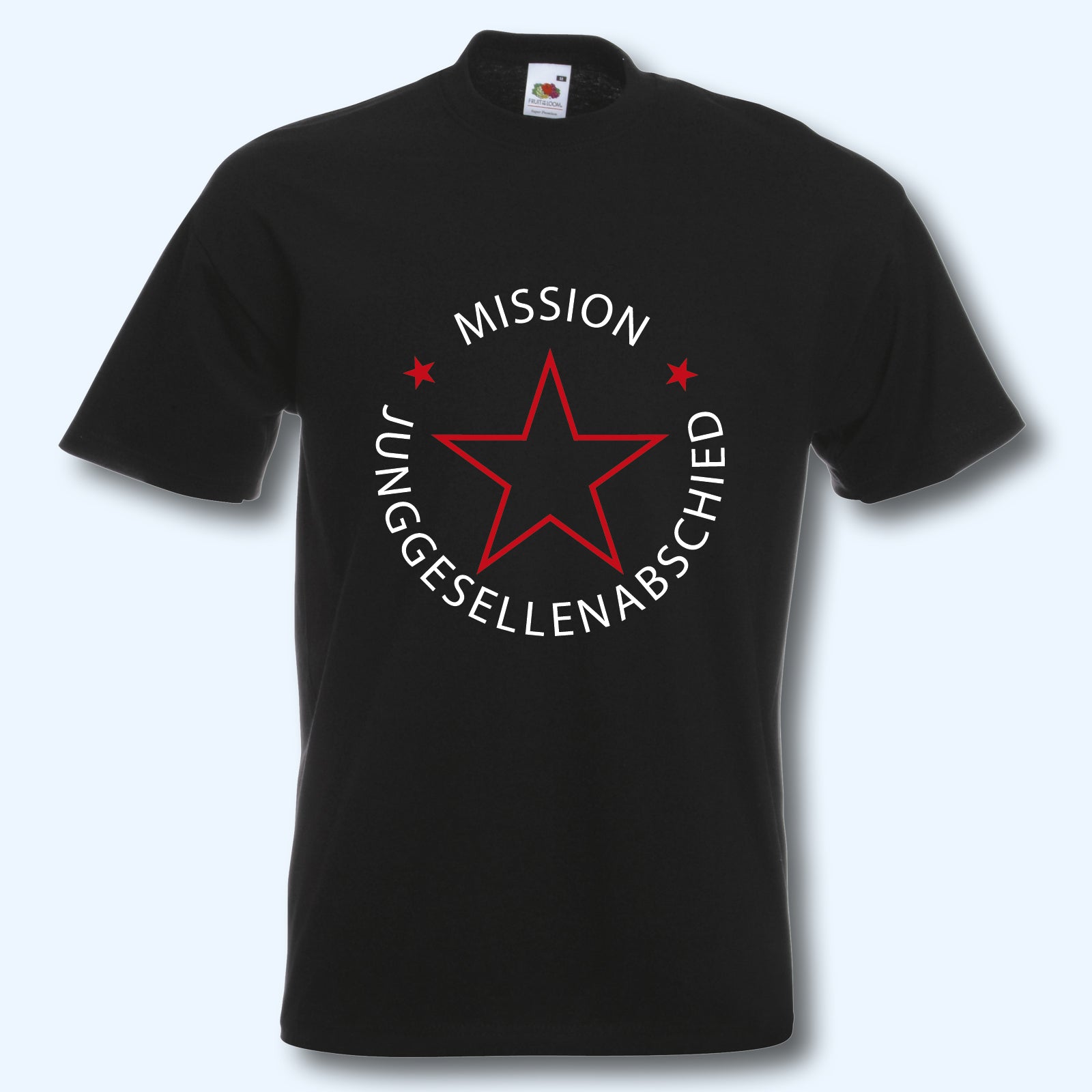 T-Shirt, JGA Mission Junggesellenabschied
