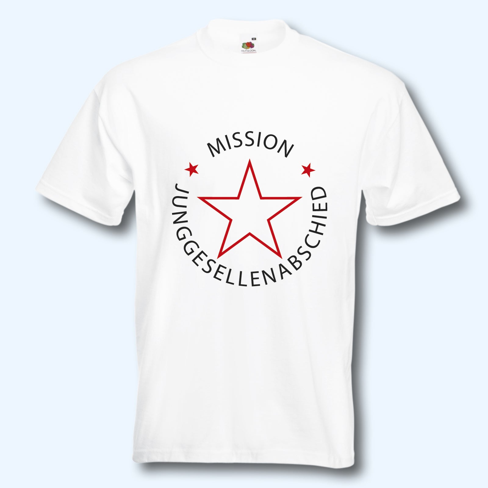 T-Shirt, JGA Mission Junggesellenabschied