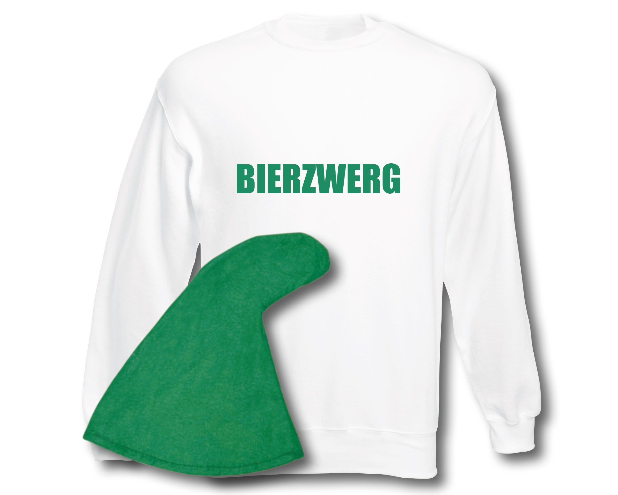 Sweatshirt Zwerg Kostüm Karneval Fasching Gruppenkostüm Unisex Wunschname