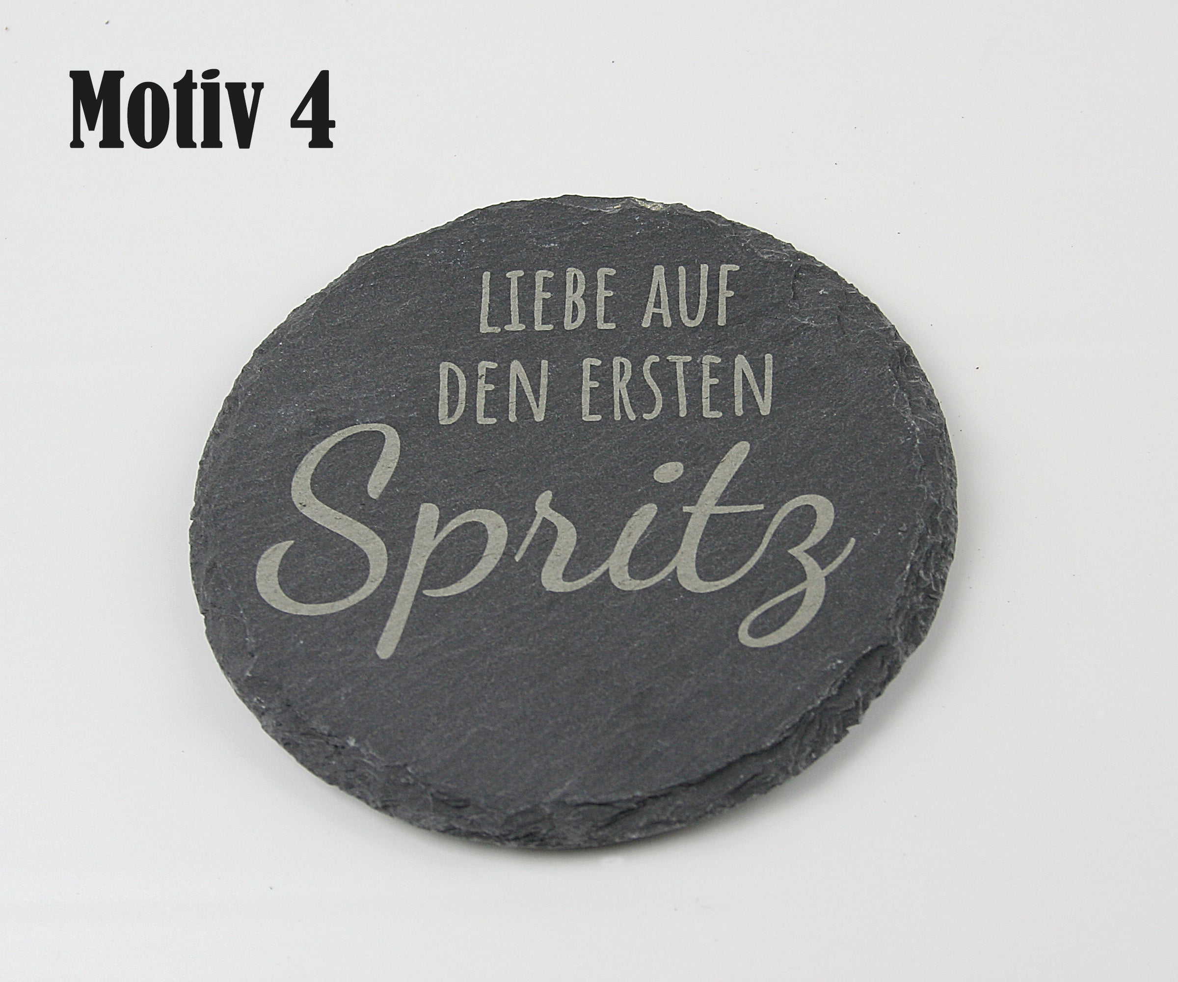 Untersetzer Schiefer - Aperol-Sprüche - Geschenkidee - Laser Gravur personalisiert