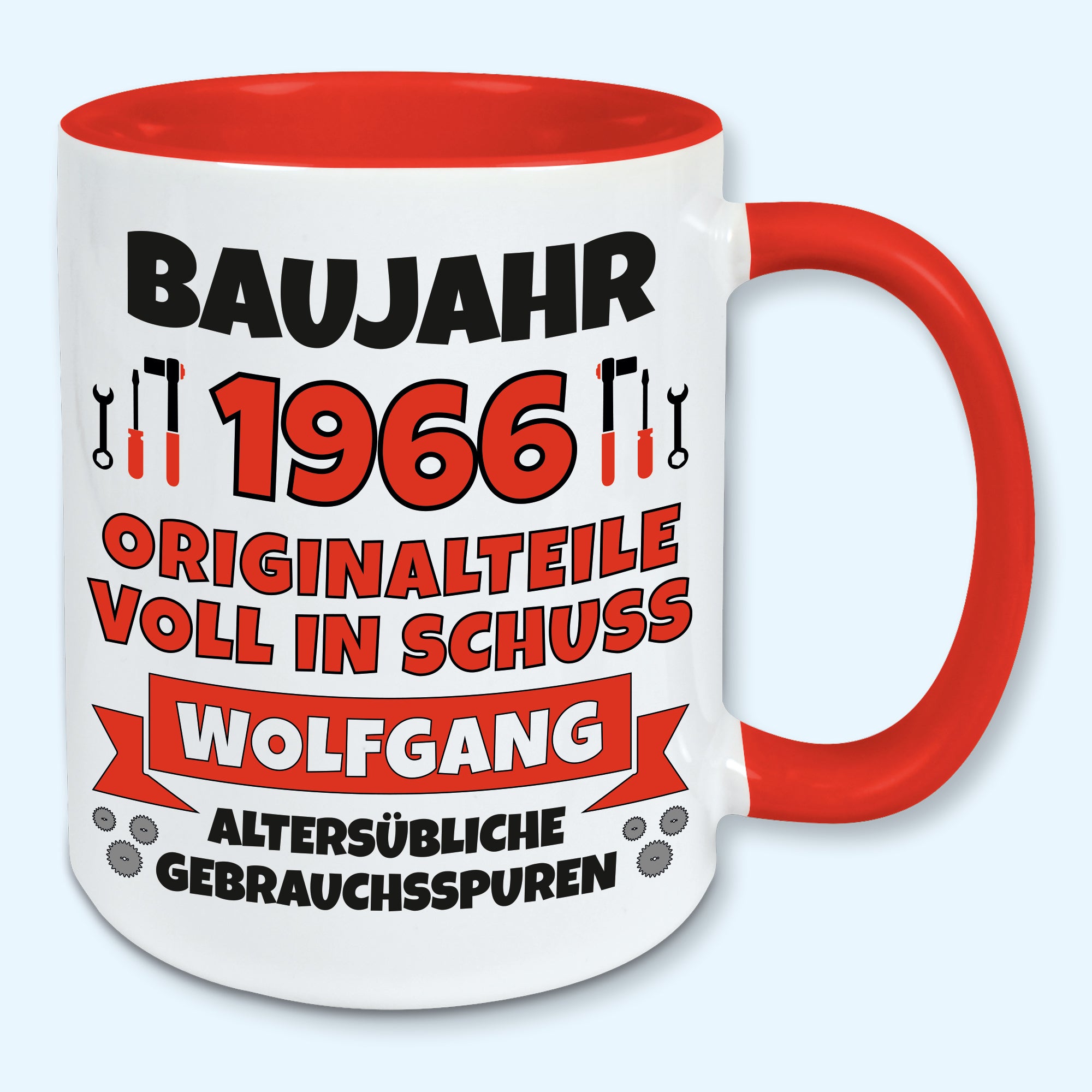 Tasse Geburtstag Name Baujahr Kaffeebecher Geschenk Wunschname personalisiert