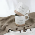 Personalisierte Tasse mit Namen Mama Papa – Geschenkidee für die Eltern – Weihnachten, Geburtstag
