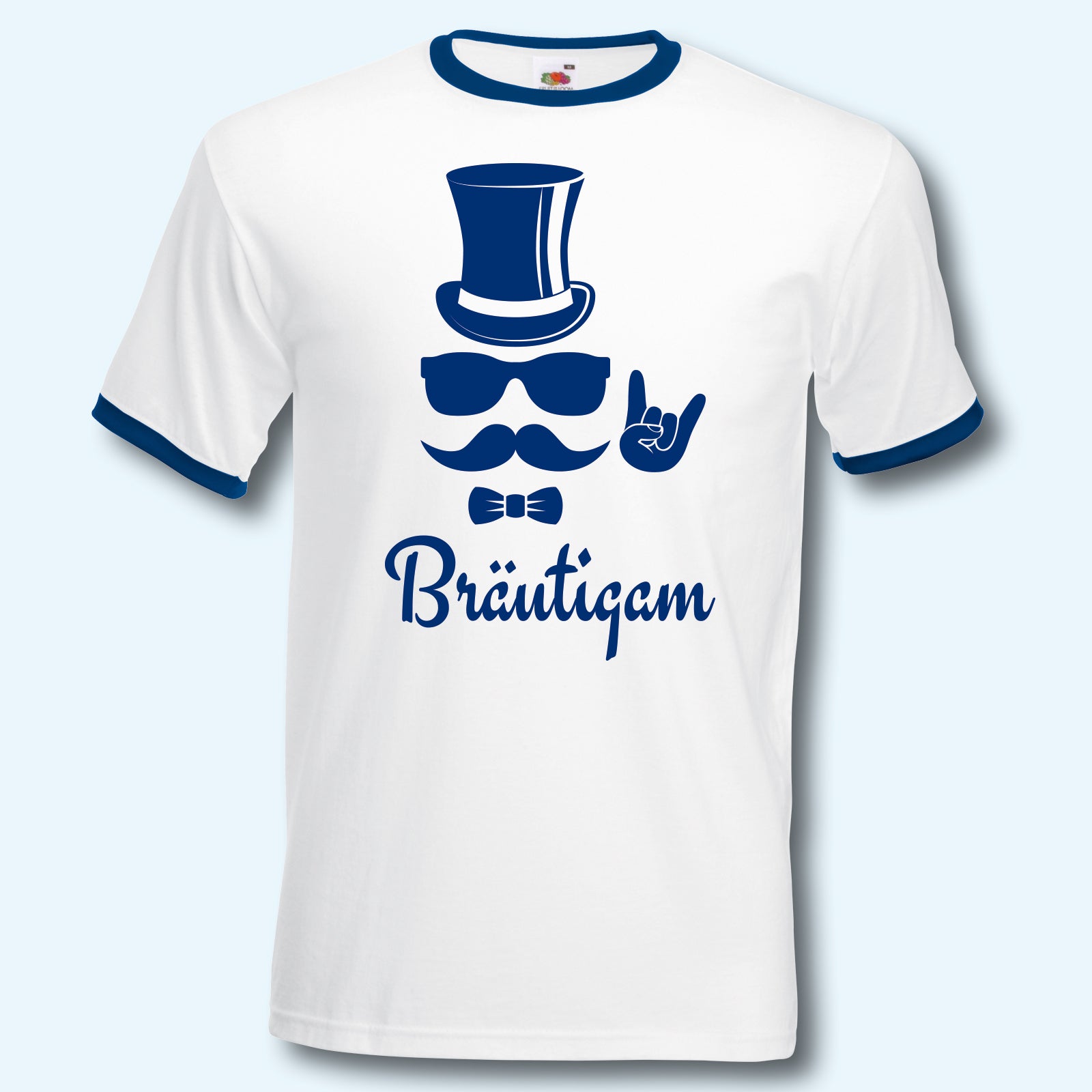 T-Shirt Trikot Retro-Shirt, JGA Team Bräutigam, Junggesellenabschied