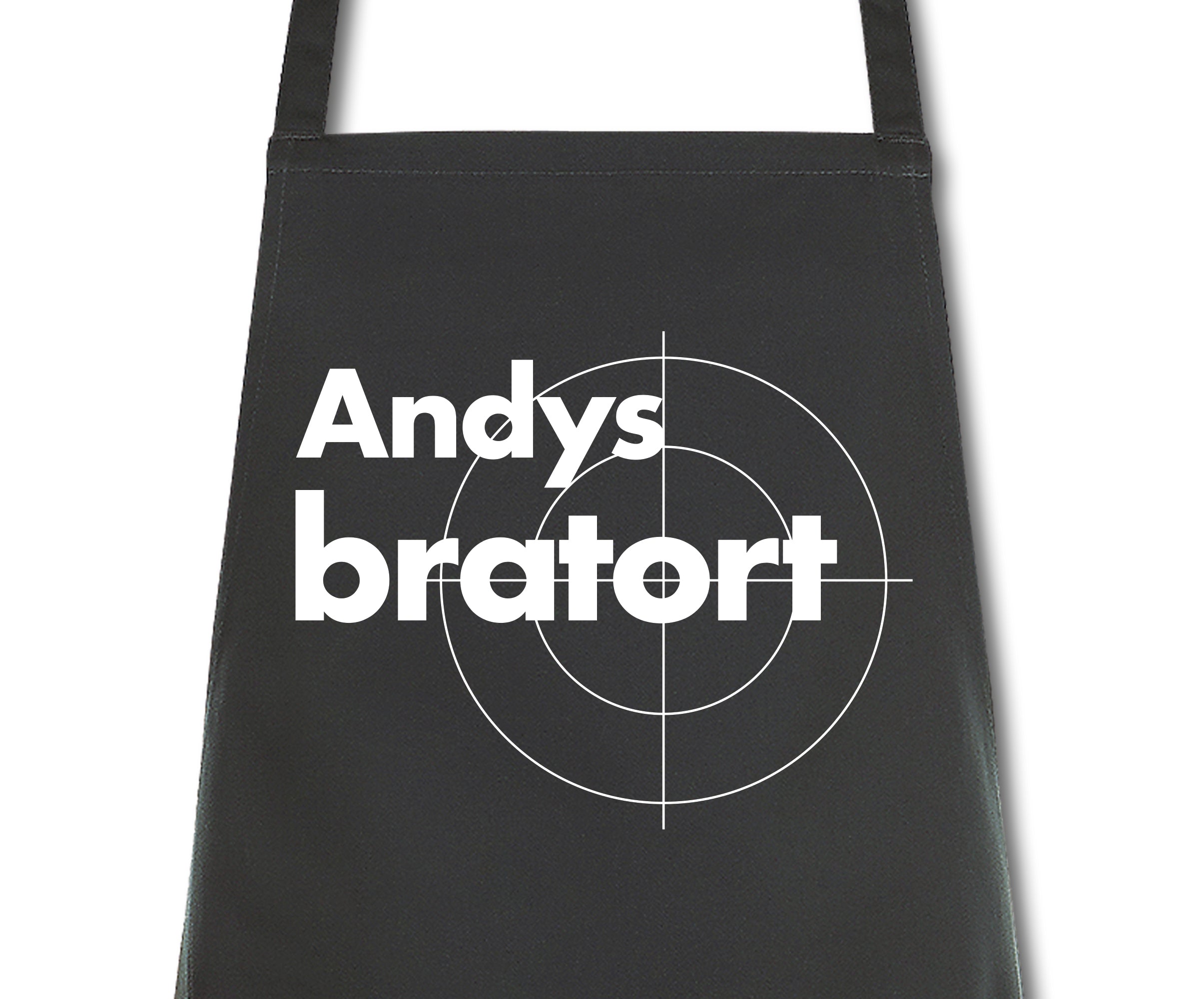 Schürze Männer Bratort personalisiert Wunschname Kochschürze Grillschürze Küchenschürze