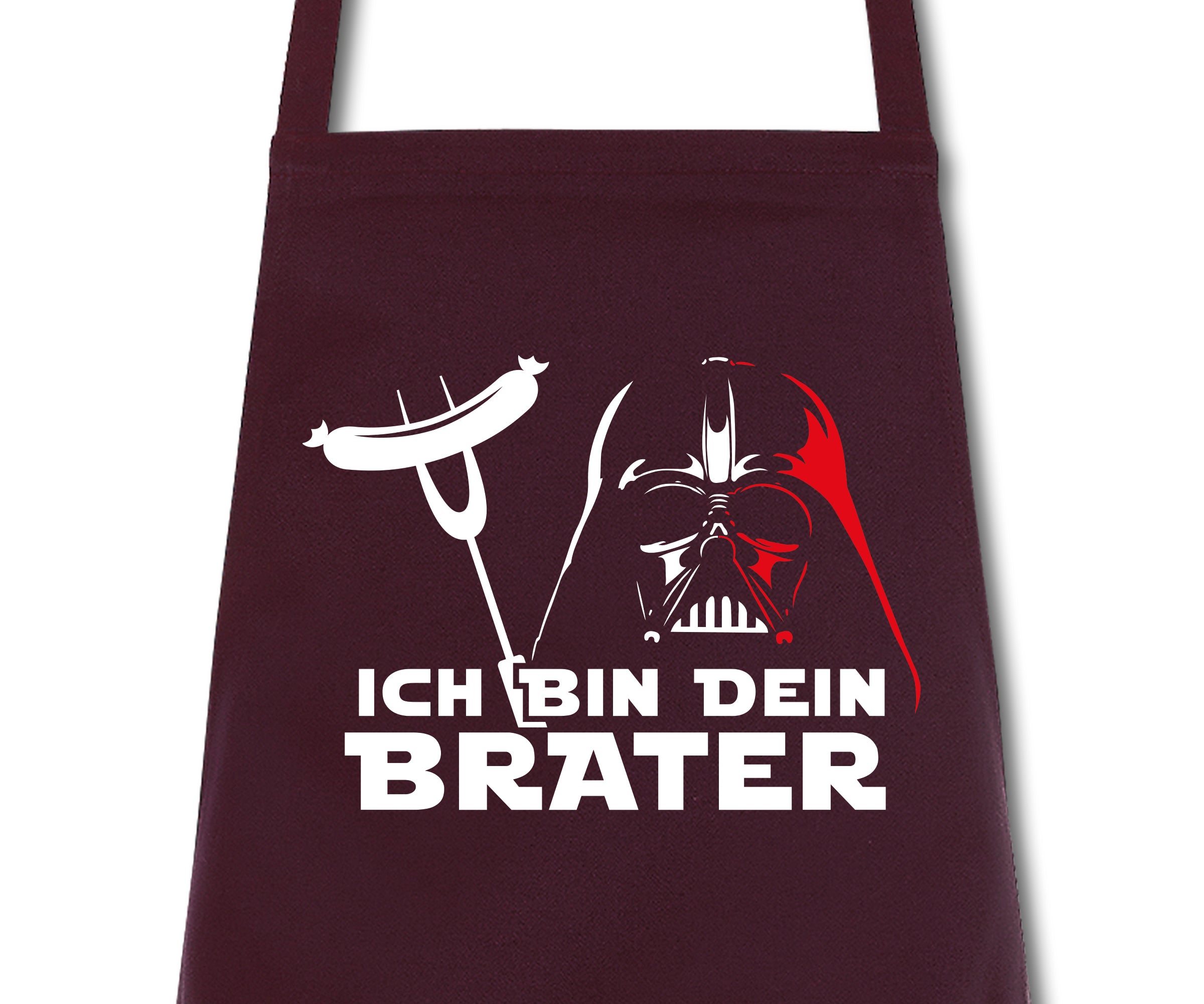 Schürze Männer Ich bin dein Brater Kochschürze Grillschürze Küchenschürze