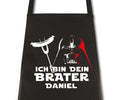 Schürze Männer Ich bin dein Brater mit Namen personalisiert Kochschürze Grillschürze Küchenschürze