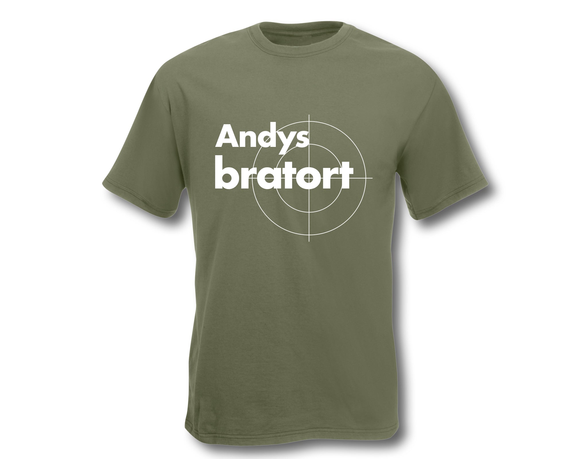 T-Shirt Herren personalisiert Bratort mit Namen - Wunschname