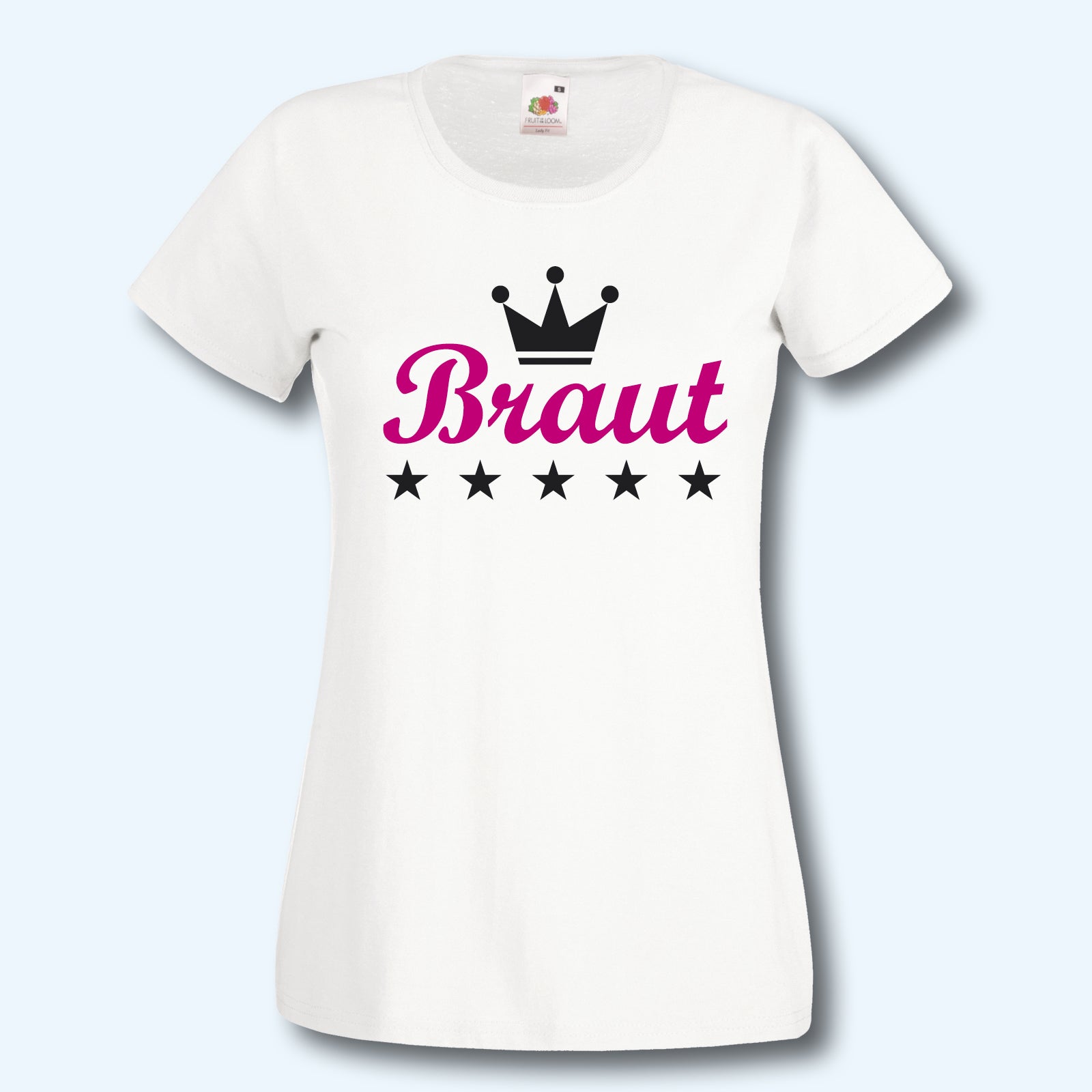 T-Shirt, JGA Braut Security, Junggesellinnenabschied