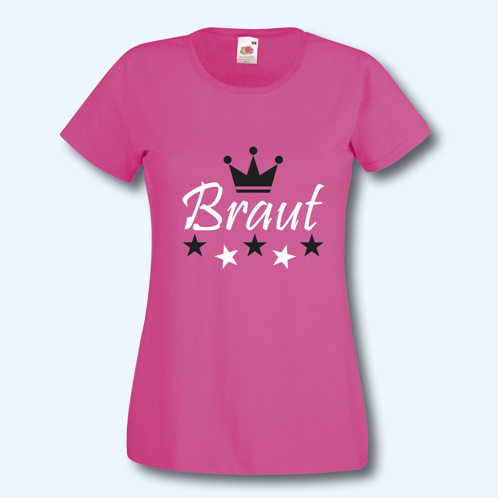 T-Shirt, JGA Team Braut, Junggesellinnenabschied