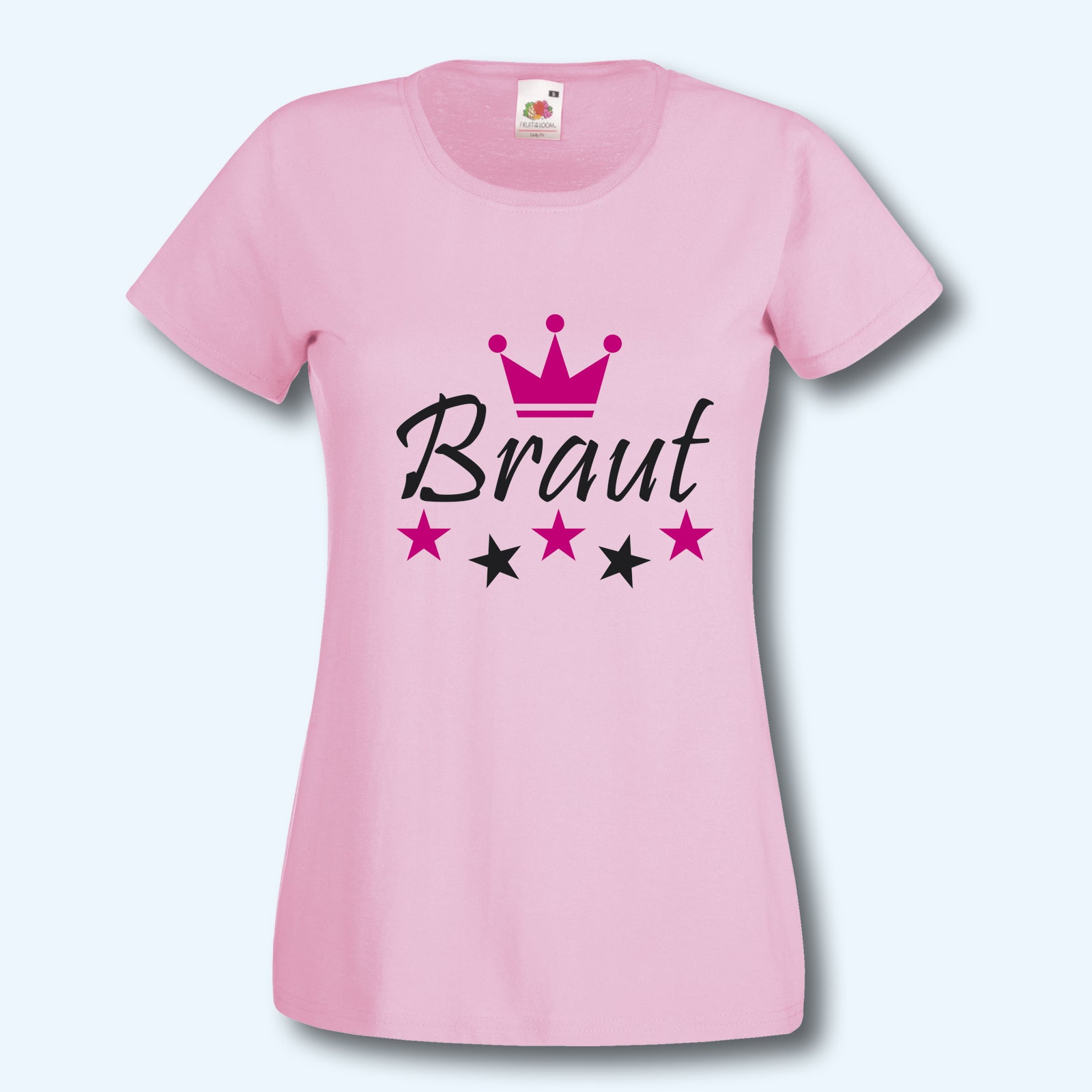 T-Shirt, JGA Team Braut, Junggesellinnenabschied