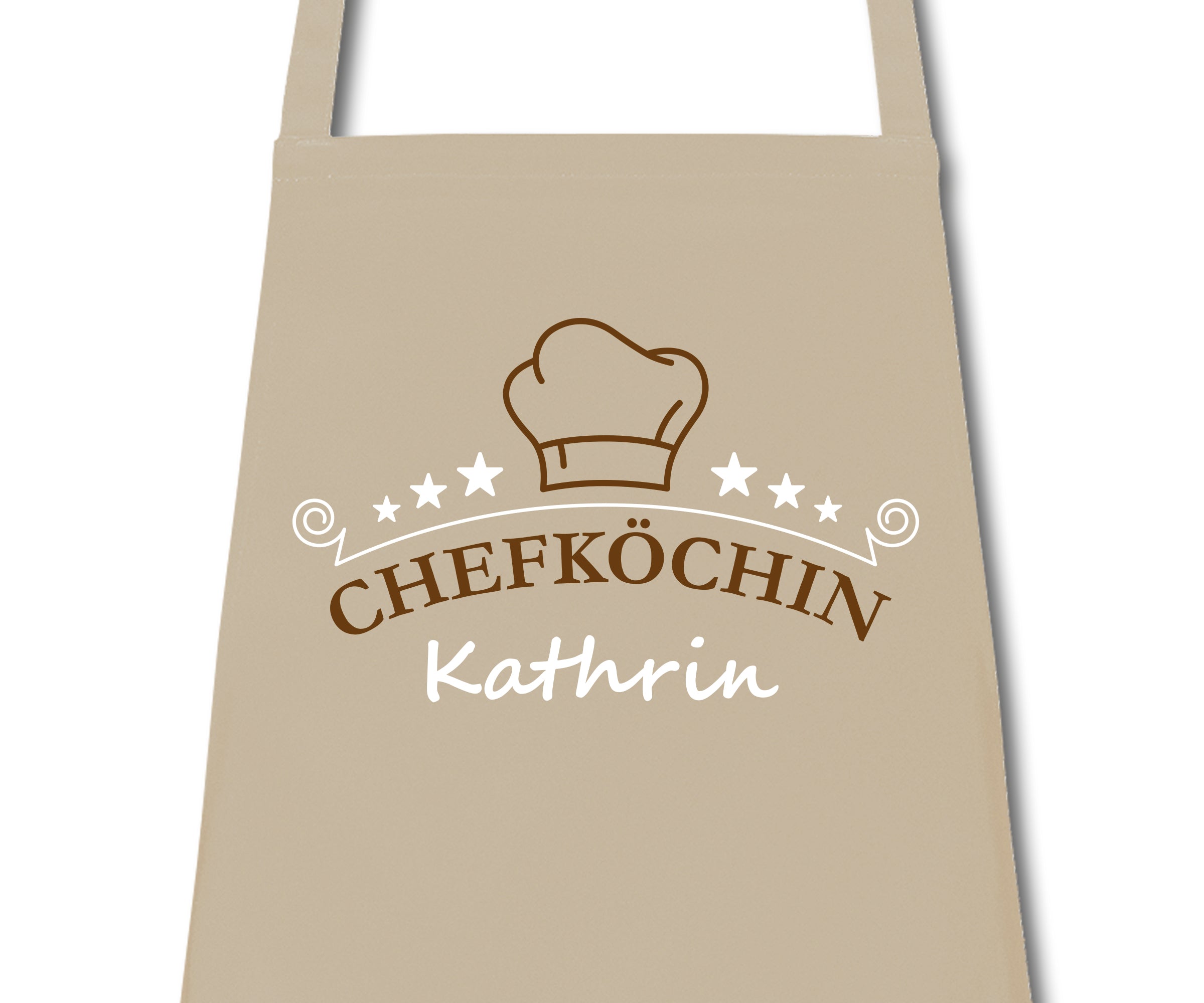 Schürze Damen Chefköchin mit Namen Wunschnamen Kochschürze Grillschürze Küchenschürze personalisiert