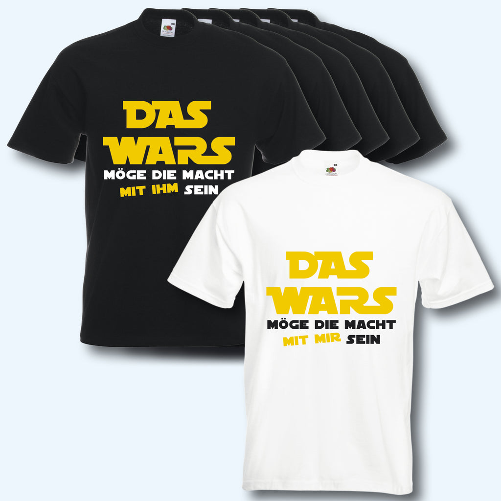 T-Shirt, JGA Das Wars, Junggesellenabschied