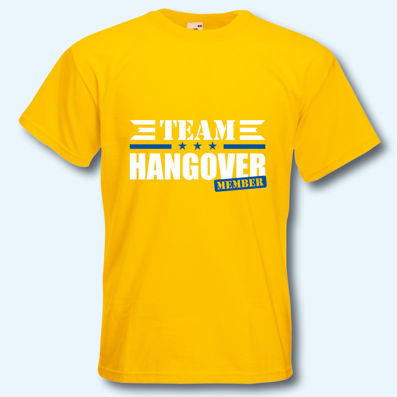 T-Shirt, JGA Team Hangover Junggesellenabschied