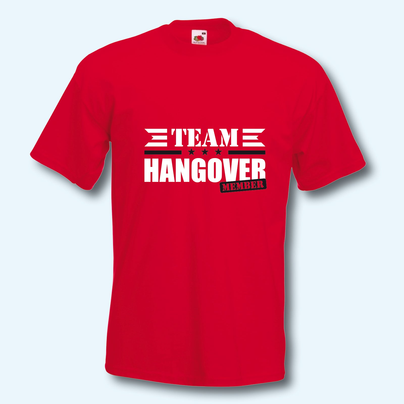 T-Shirt, JGA Team Hangover Junggesellenabschied