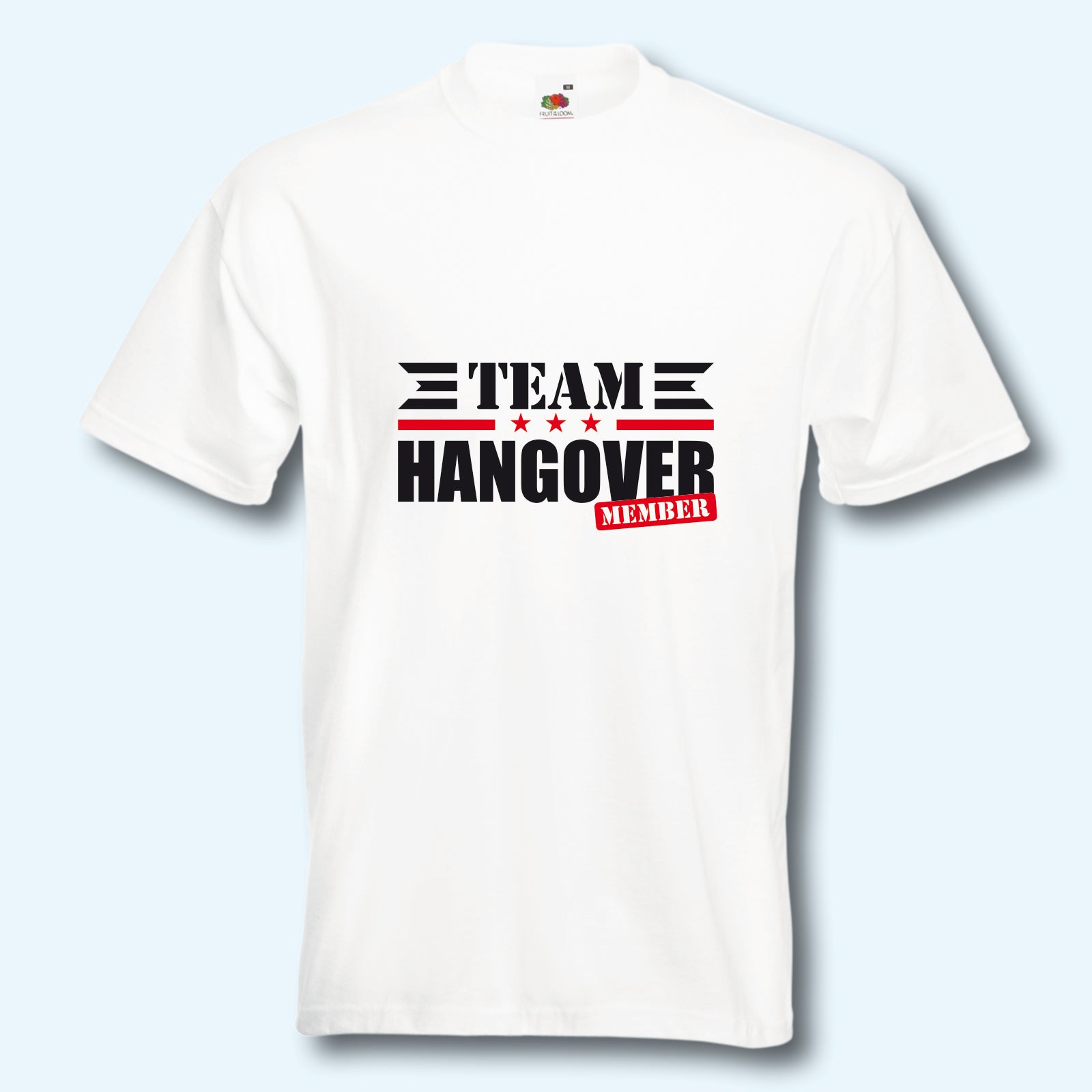T-Shirt, JGA Team Hangover Junggesellenabschied